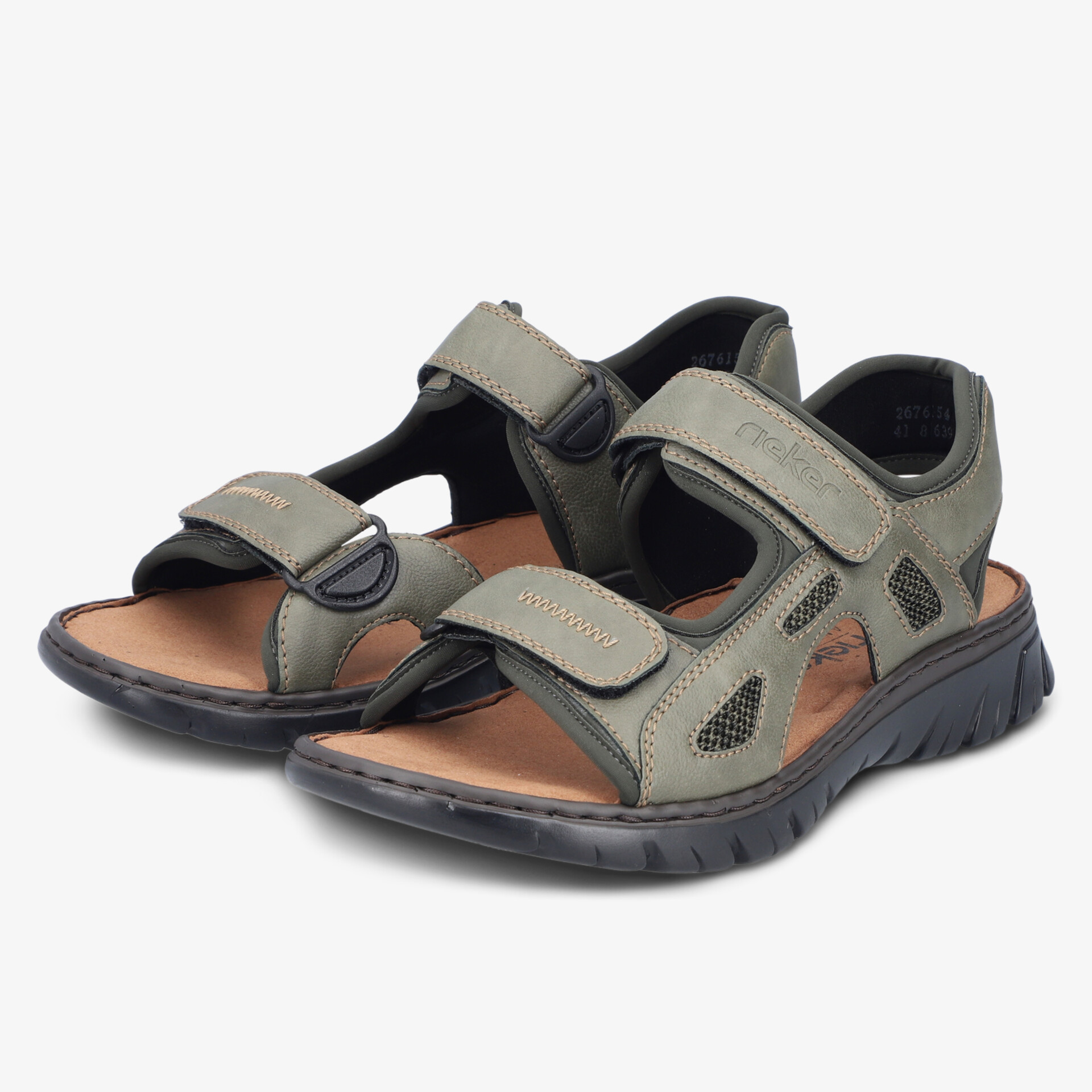 Leichte und bequeme Sandalen mit verstellbaren Klettverschlüssen und robuster Laufsohle für optimalen Tragekomfort