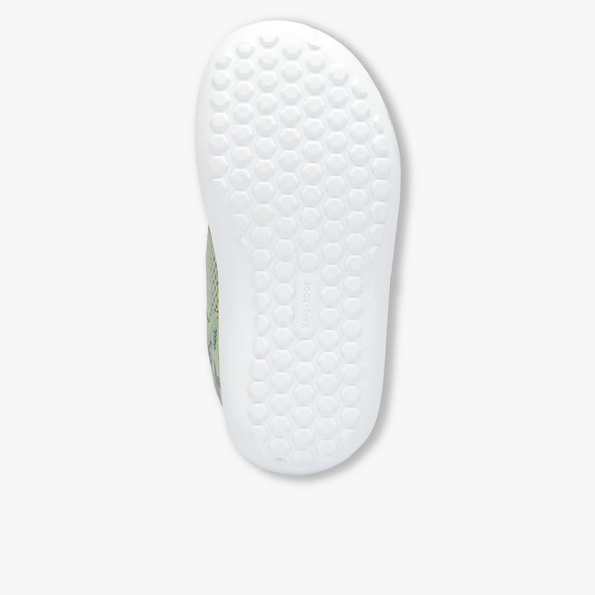 Weiße Schuhsohle mit rutschfestem Profil für optimalen Halt und Langlebigkeit