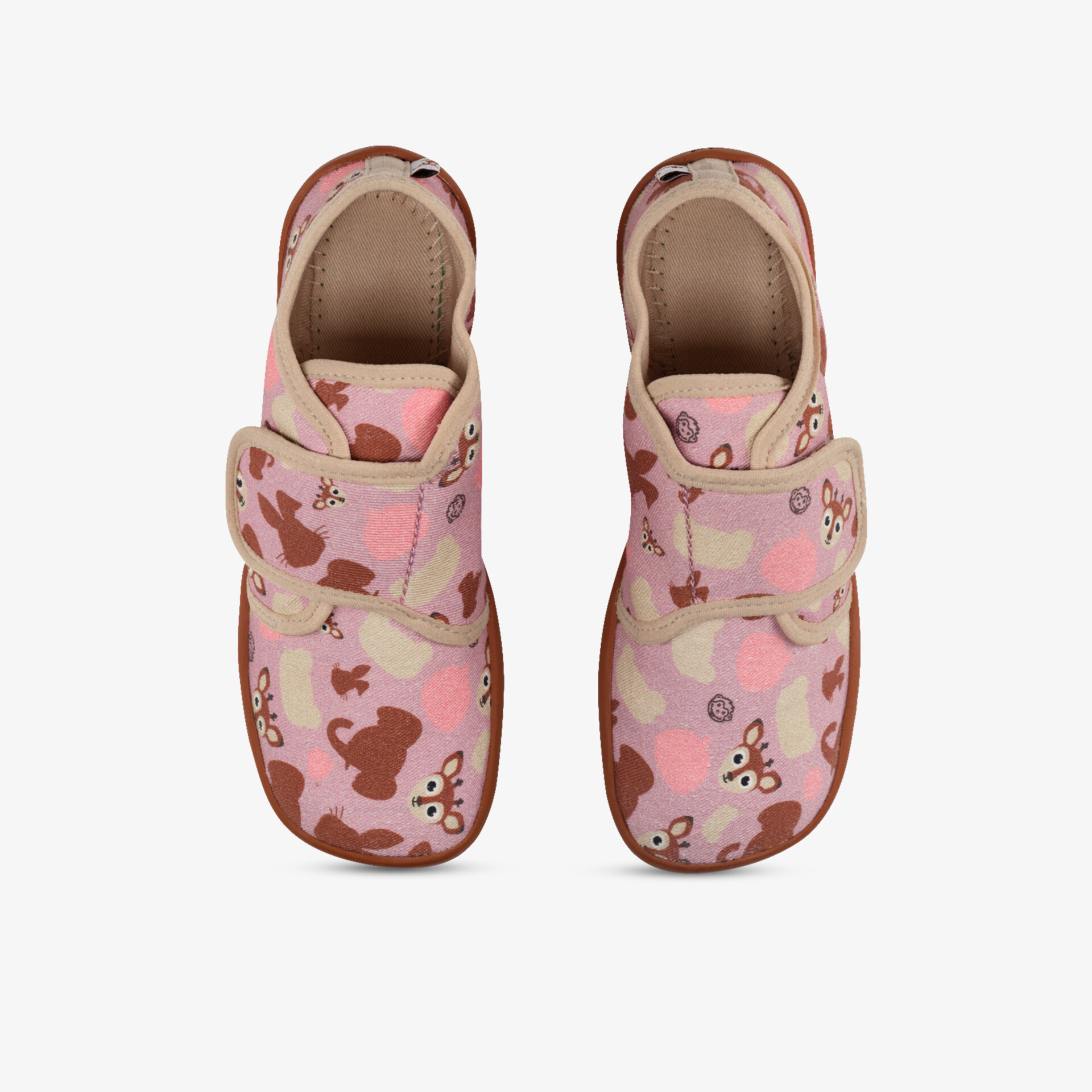 Bequeme und sichere Schuhe mit weichem Material und rutschfester Sohle in kindgerechtem Design