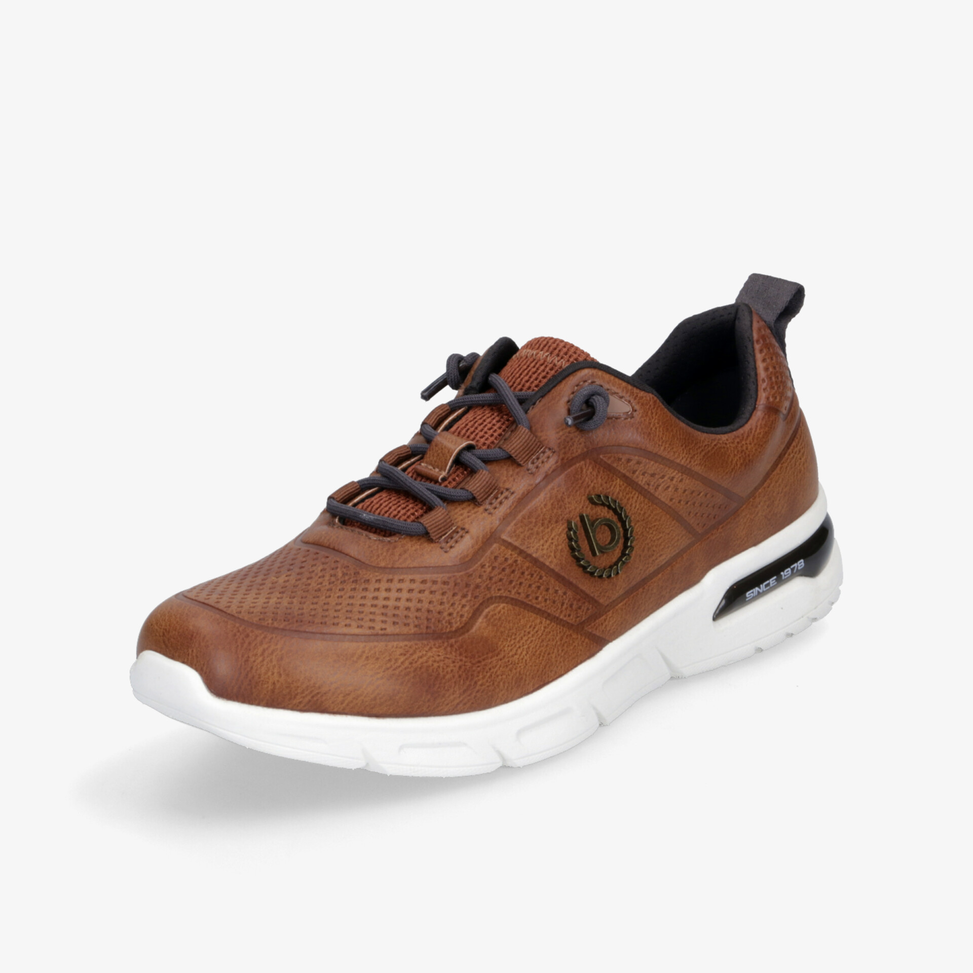 Brauner Sneaker mit sportlichem Design, atmungsaktivem Material und komfortabler, flexibler Sohle, ideal für Alltag