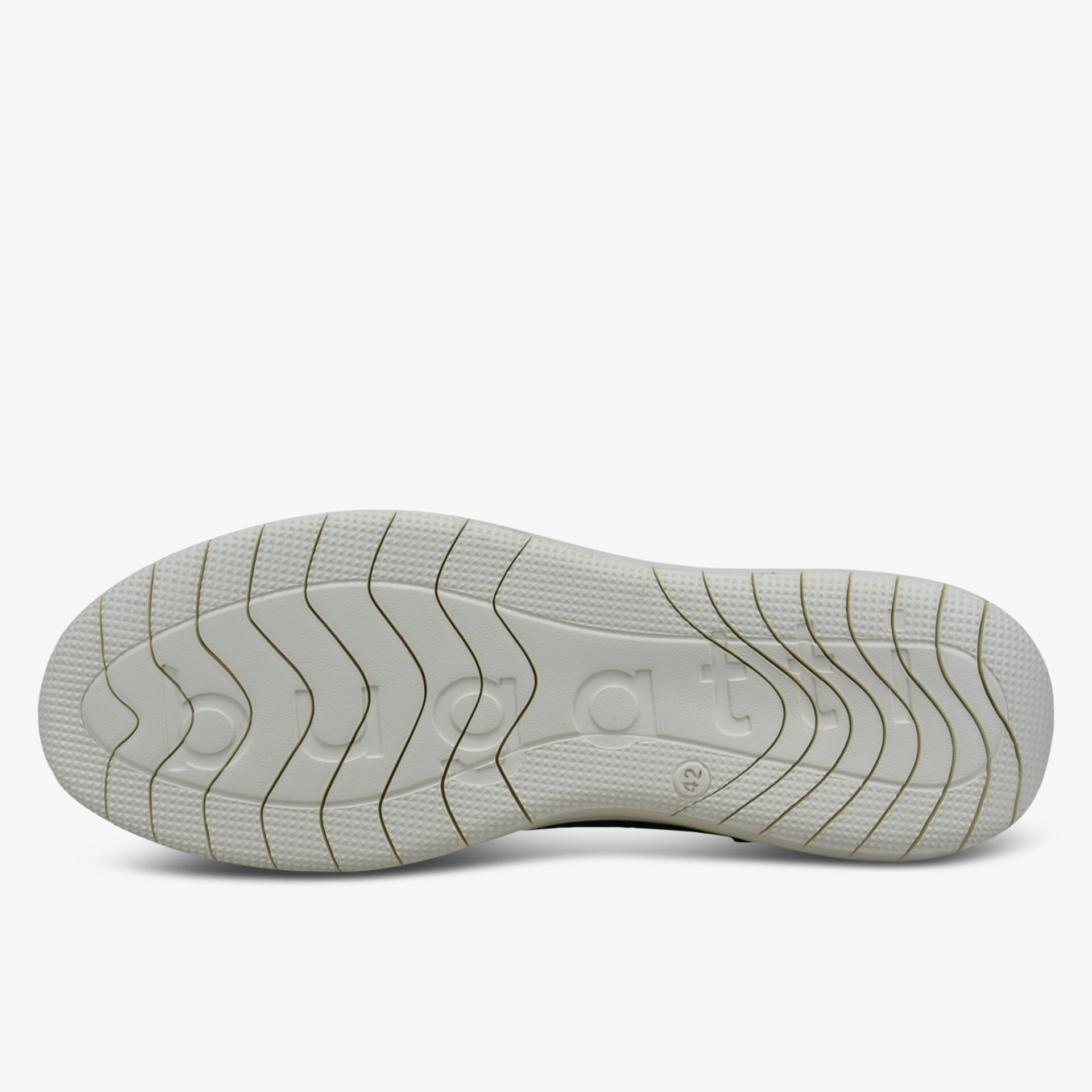 Hochwertige, rutschfeste Sohle mit modernem Design für optimalen Komfort und Langlebigkeit.