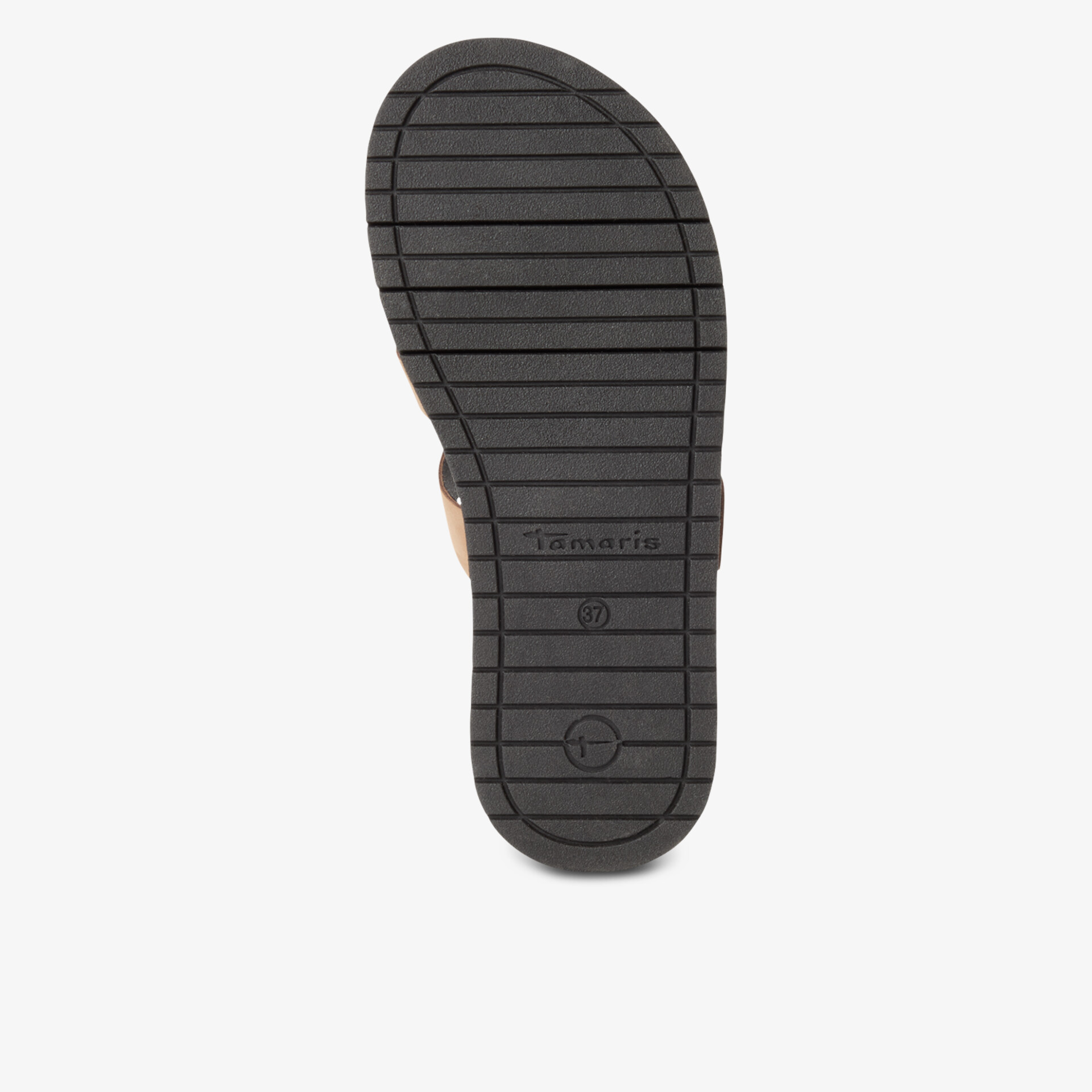 Strapazierfähige Schuhsohle mit rutschfestem Profil und flexibler Konstruktion für sicheren Halt