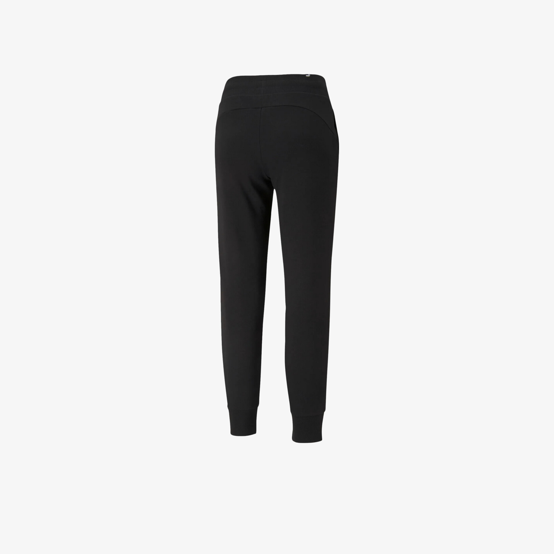 Schwarze Jogginghose in Frontansicht mit elastischem Bund und sportlich-lässigem Schnitt für hohen Tragekomfort