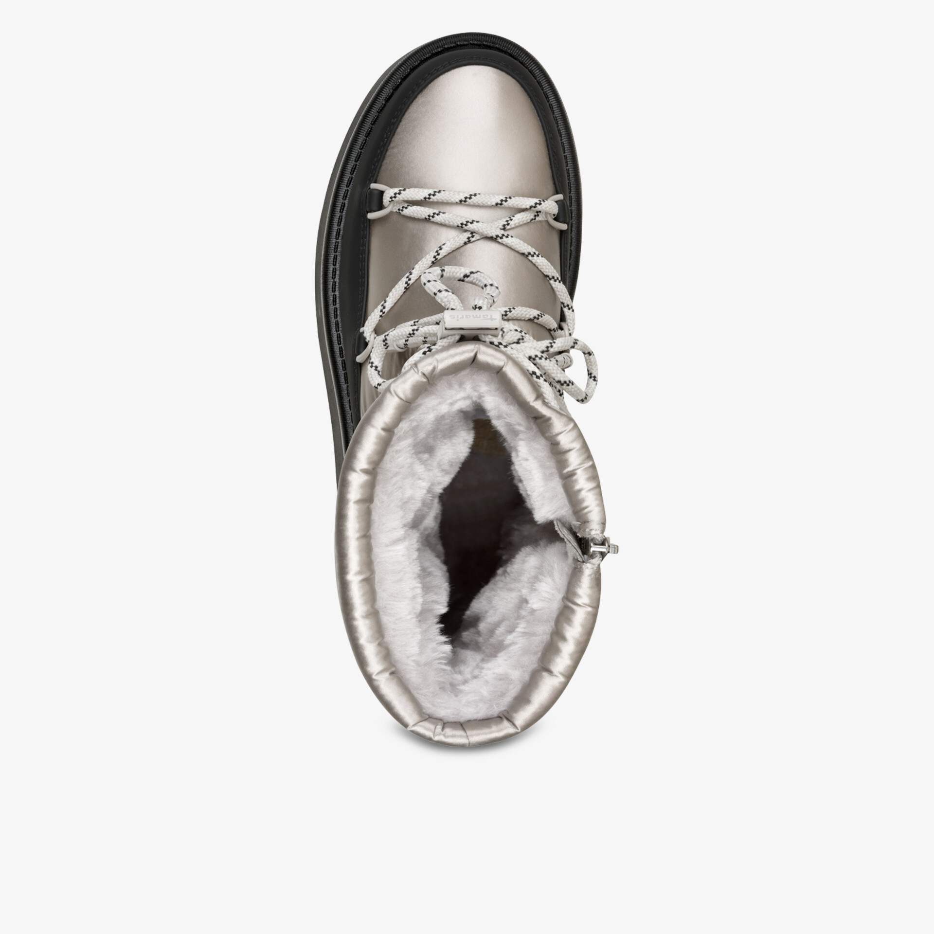 Warmer, gefütterter Winterstiefel mit robuster Schnürung und rutschfester Sohle für optimalen Halt