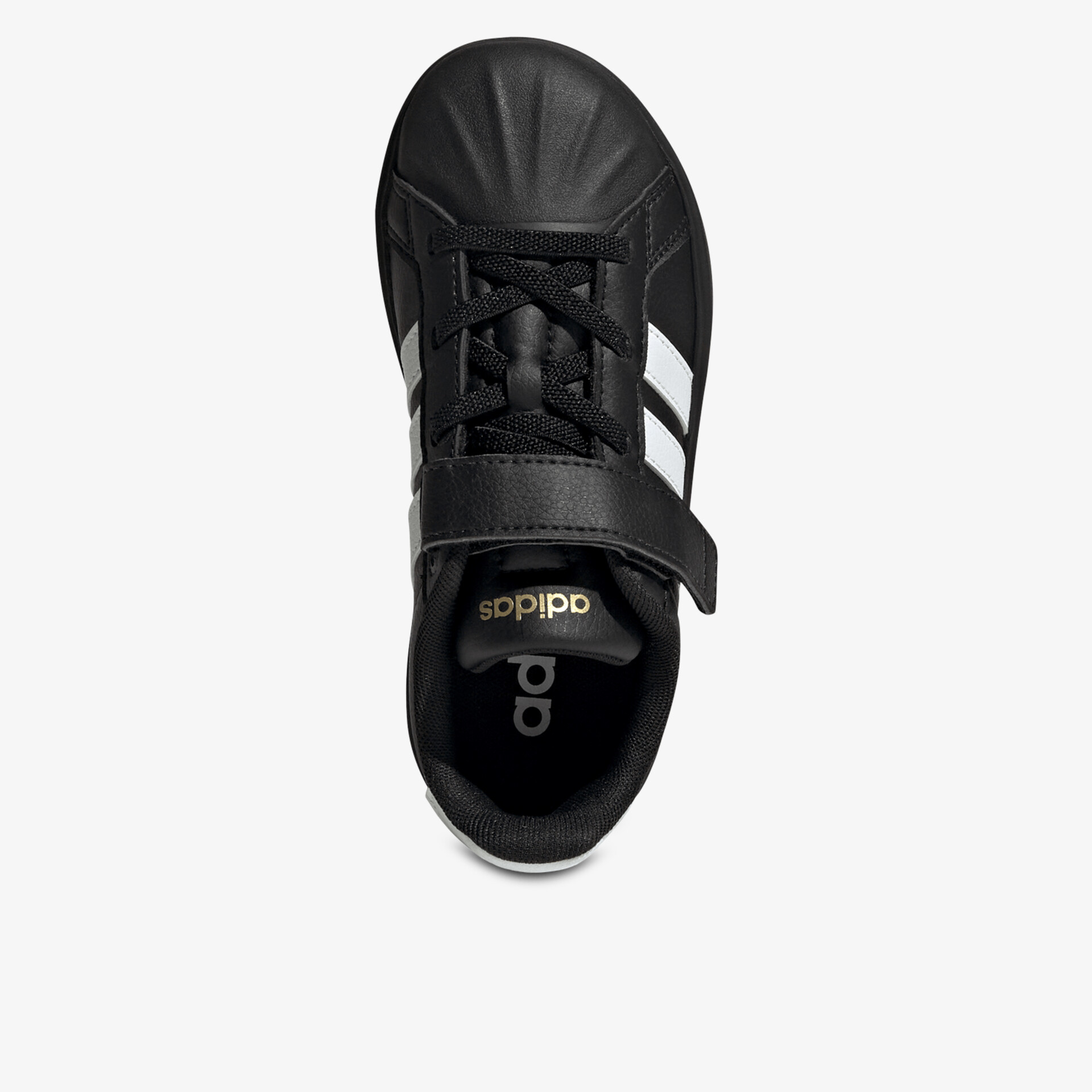 Adidas Sportschuh mit Schnürsenkel und Klettverschluss, flexibel und bequem, optimale Passform und rutschfeste Gummisohle