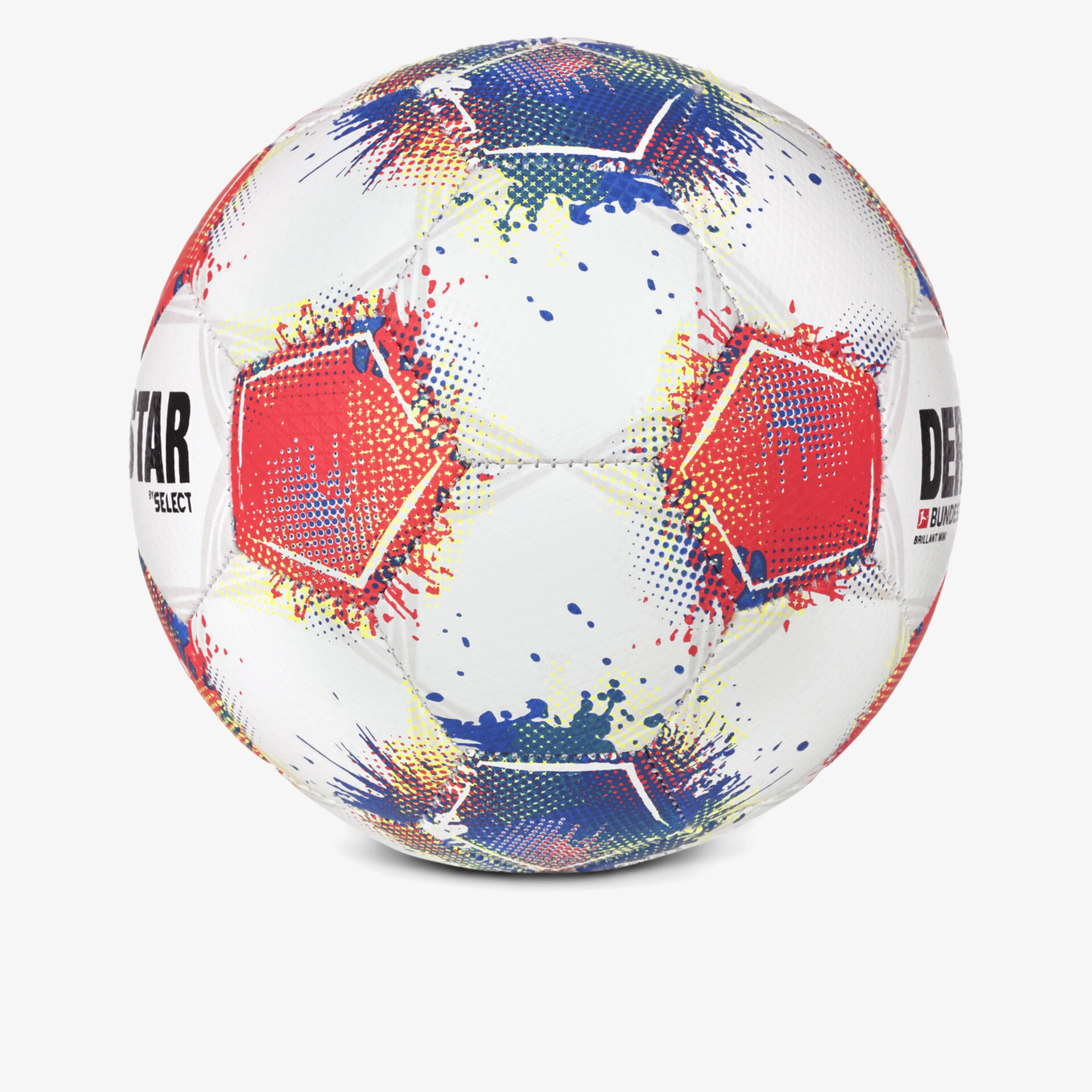 Robuster und bunter Fußball mit auffälligem Muster für vielseitigen Einsatz im Spiel