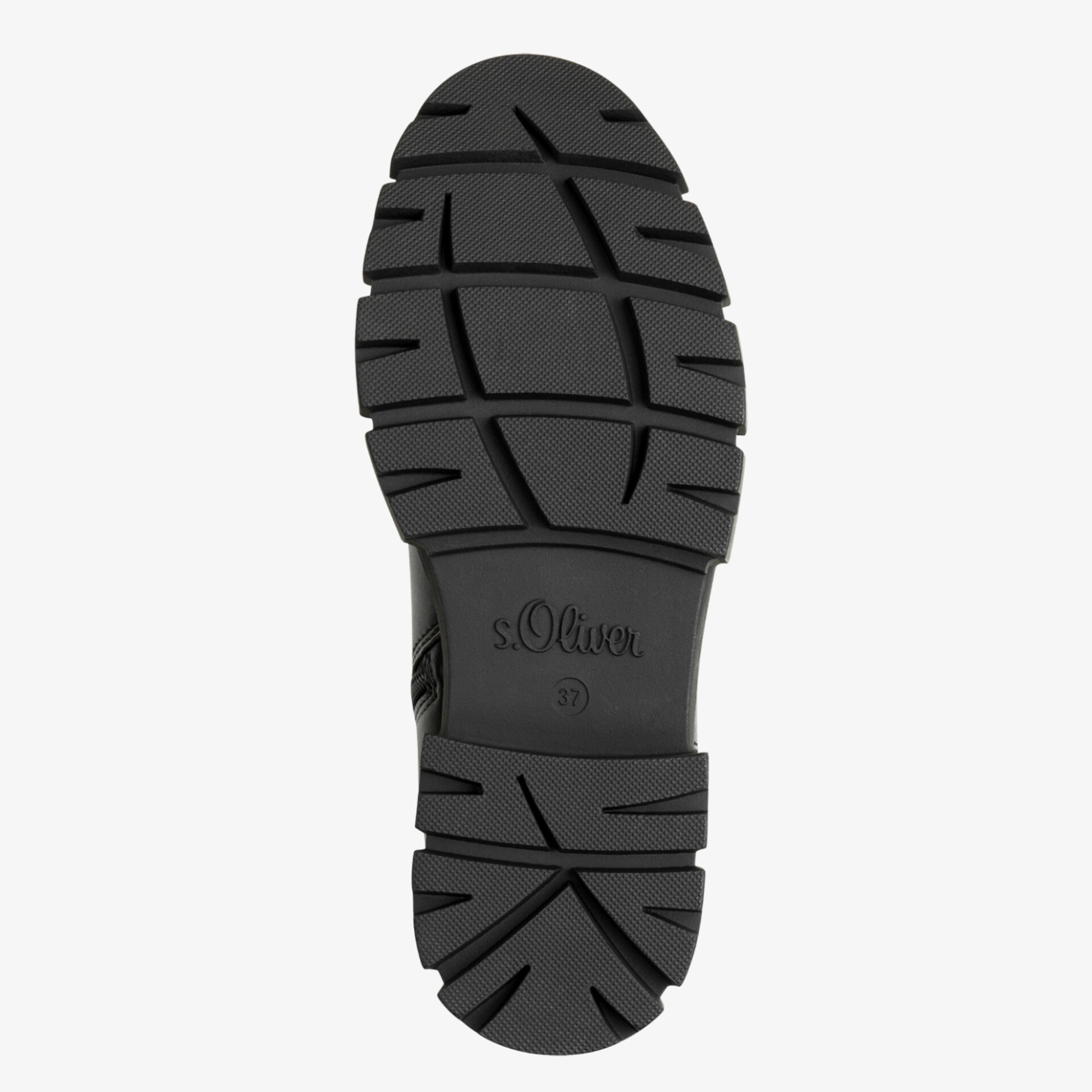 Robuste, profilierte und rutschfeste Laufsohle für optimalen Halt und Strapazierfähigkeit