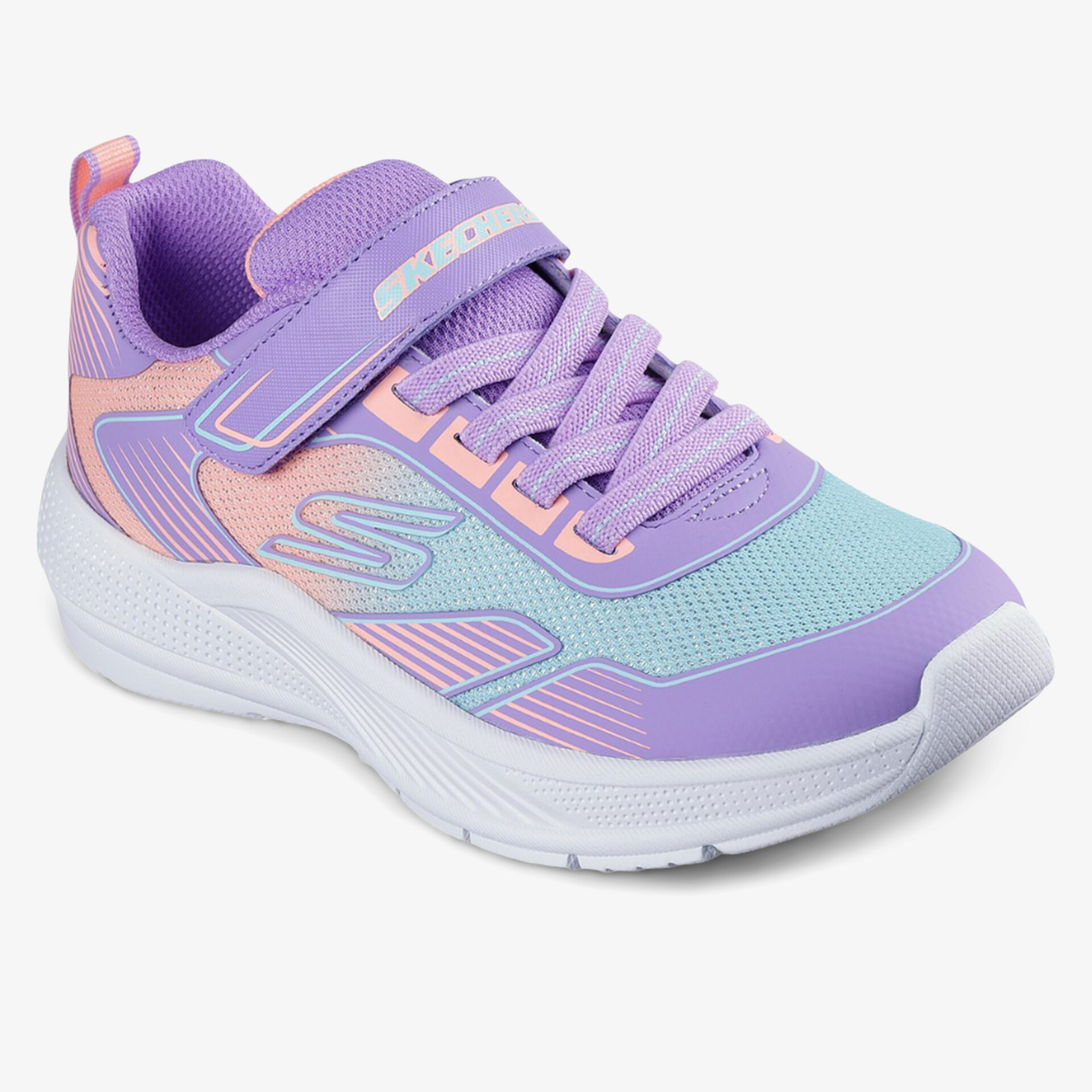 Laufschuh in Pastellfarben mit gepolsterter Innensohle und atmungsaktivem Obermaterial, ideal für Sportaktivitäten