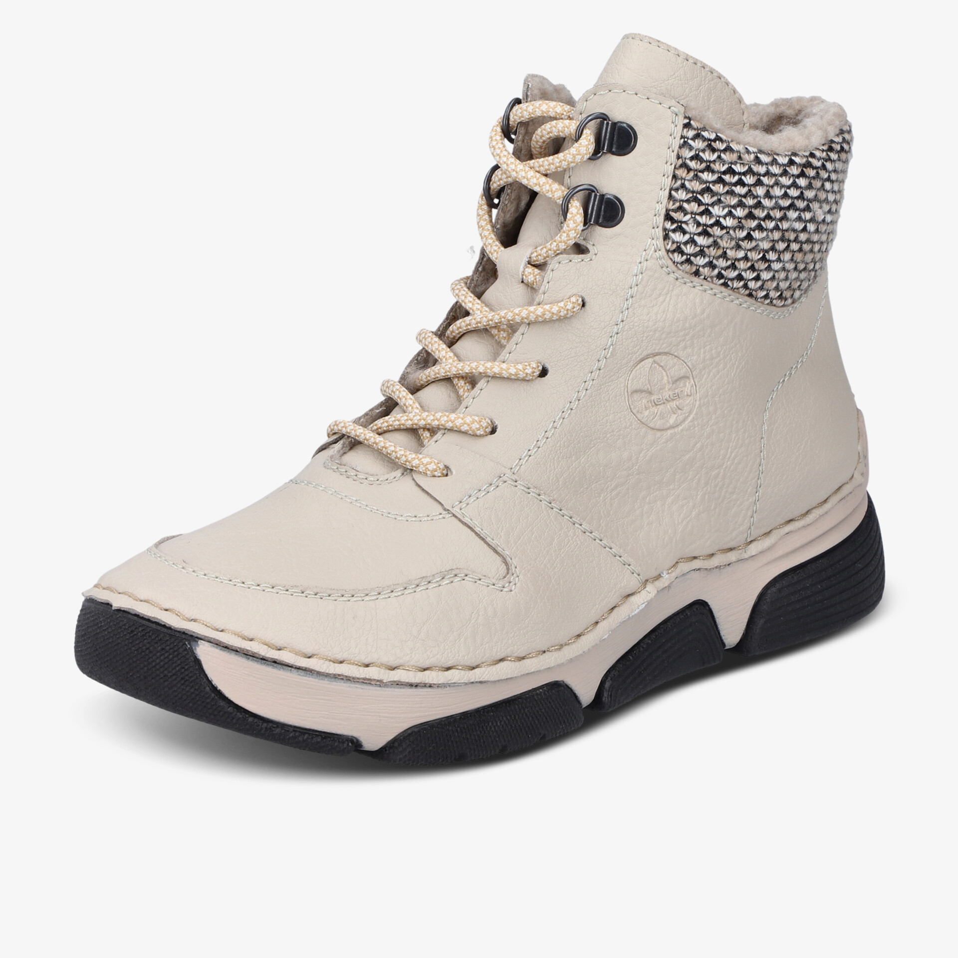 Bequemer Schuh mit modischem Design und warmer Fütterung, rutschfeste und robuste Sohle für Komfort