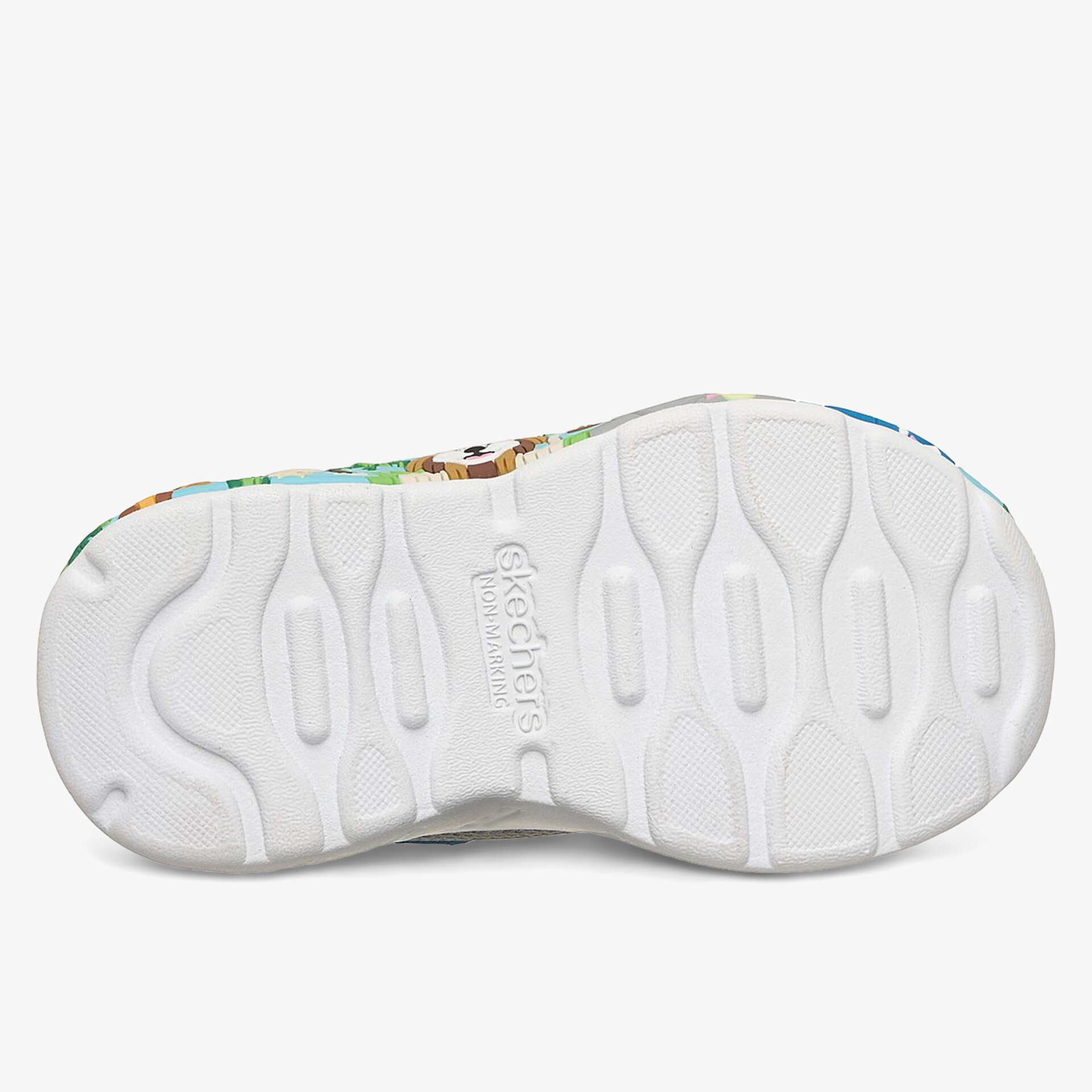 Rutschfeste, farbenfrohe Schuhsohle mit langlebigem Design