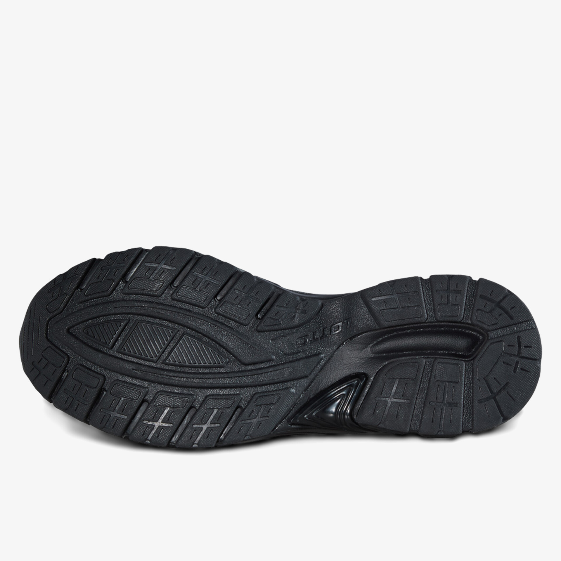 Rutschfeste robuste Schuhsohle mit tiefem Profil für optimalen Halt und Strapazierfähigkeit im Outdoor-Bereich