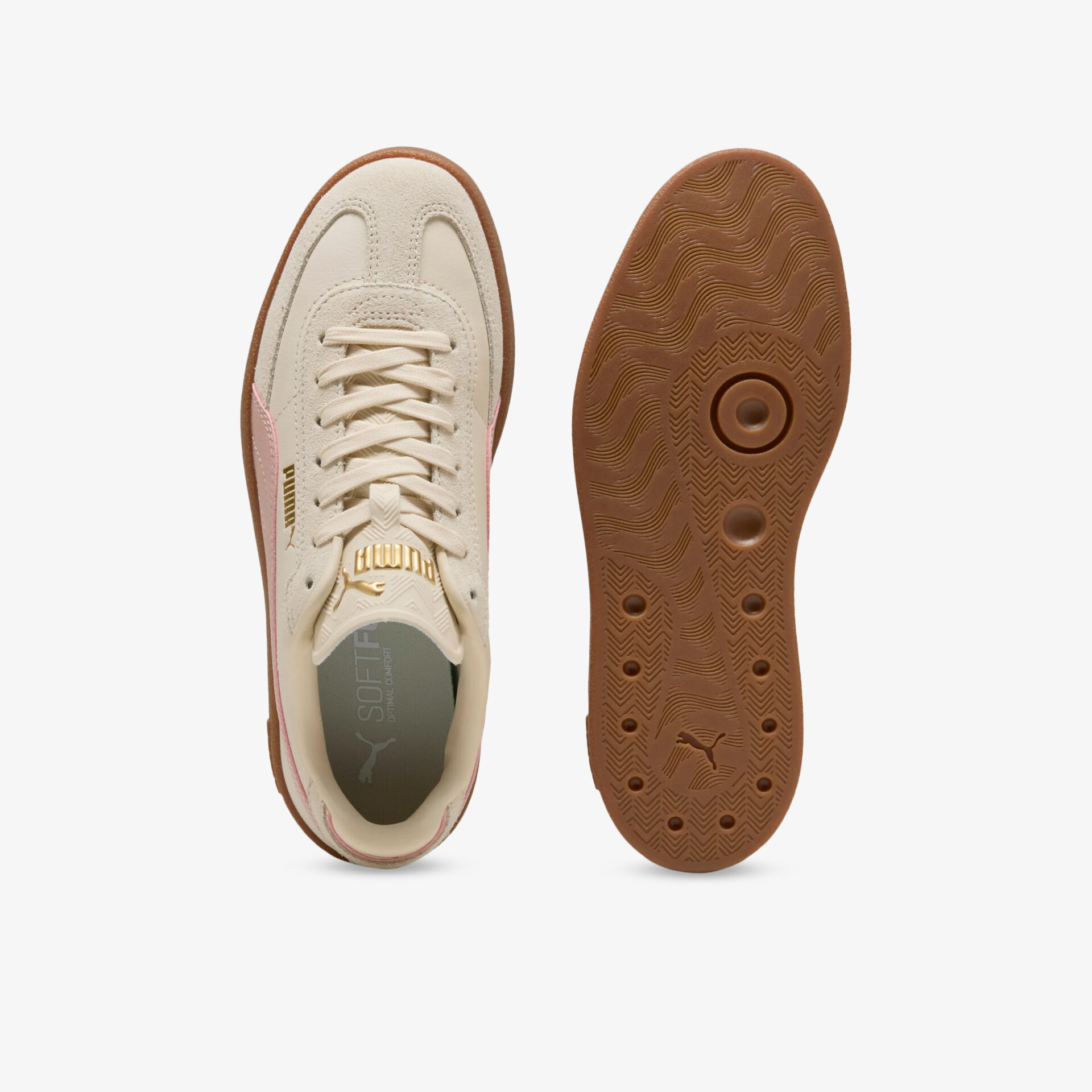 Beiger Sneaker mit rutschfester Sohle und atmungsaktivem Material für hohen Tragekomfort und vielseitigen Einsatz