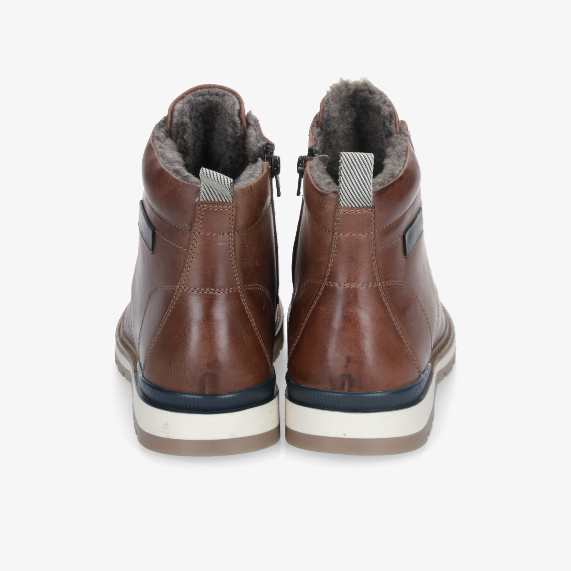 Robuste, warme Leder-Winterstiefel mit komfortablem Innenfutter und rutschfester Sohle für stilvolle Outdoor-Aktivitäten.