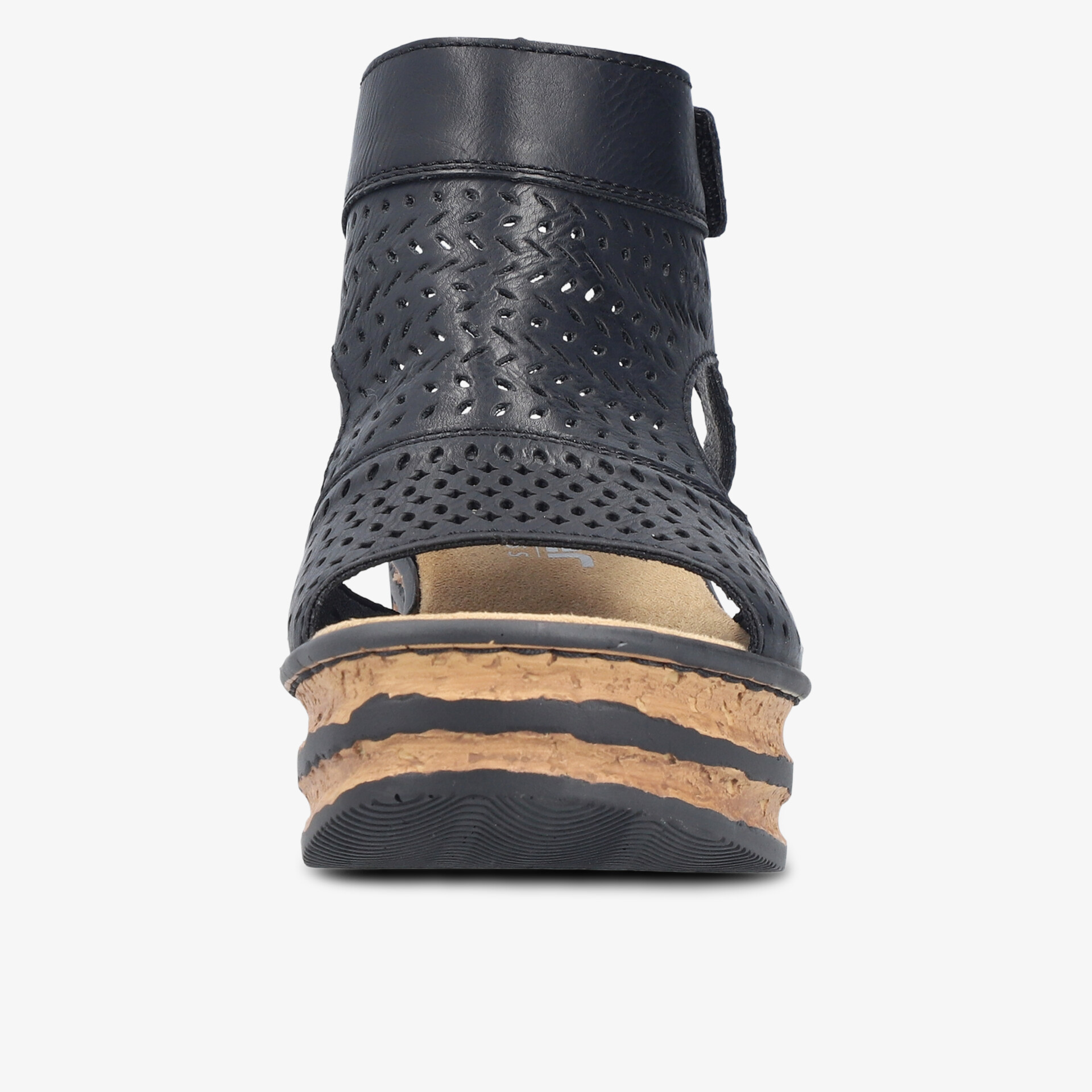 Schuh mit komfortabler, atmungsaktiver Passform und modischem Lochmuster, gepolsterte Sohle und elastischem Einsatz