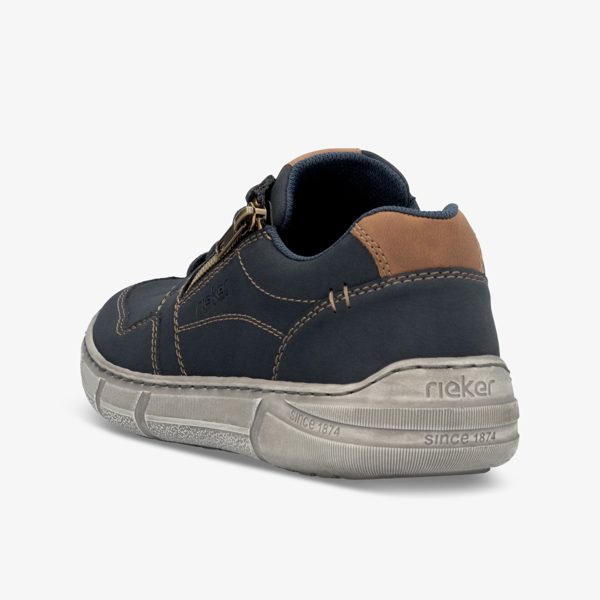 Robuster Schuh mit gepolstertem Schuhkragen und profilierter Sohle, ideal für hohen Tragekomfort und Langlebigkeit