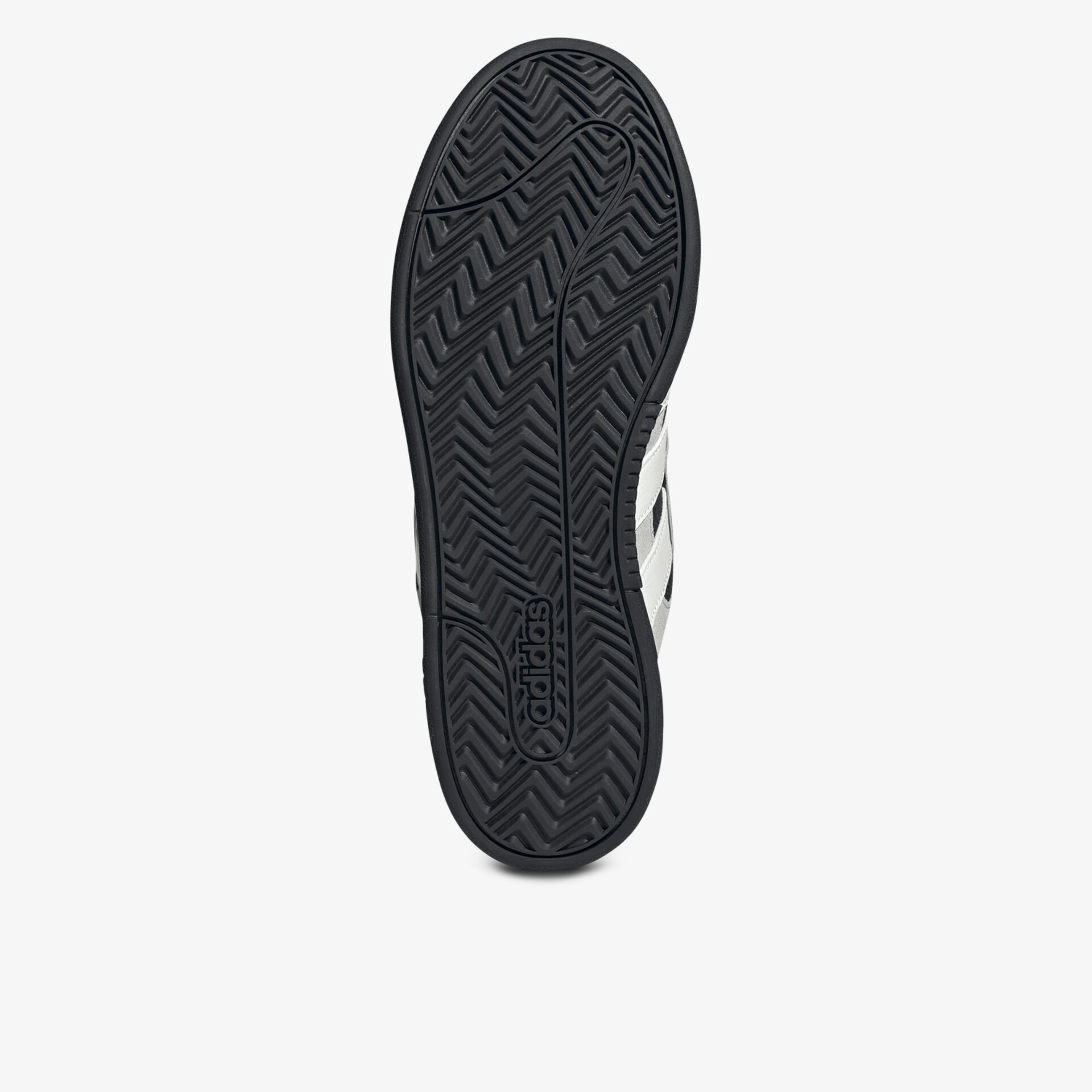 Robuste schwarze Schuhsohle mit rutschfestem Profil für hohe Sicherheit und Langlebigkeit