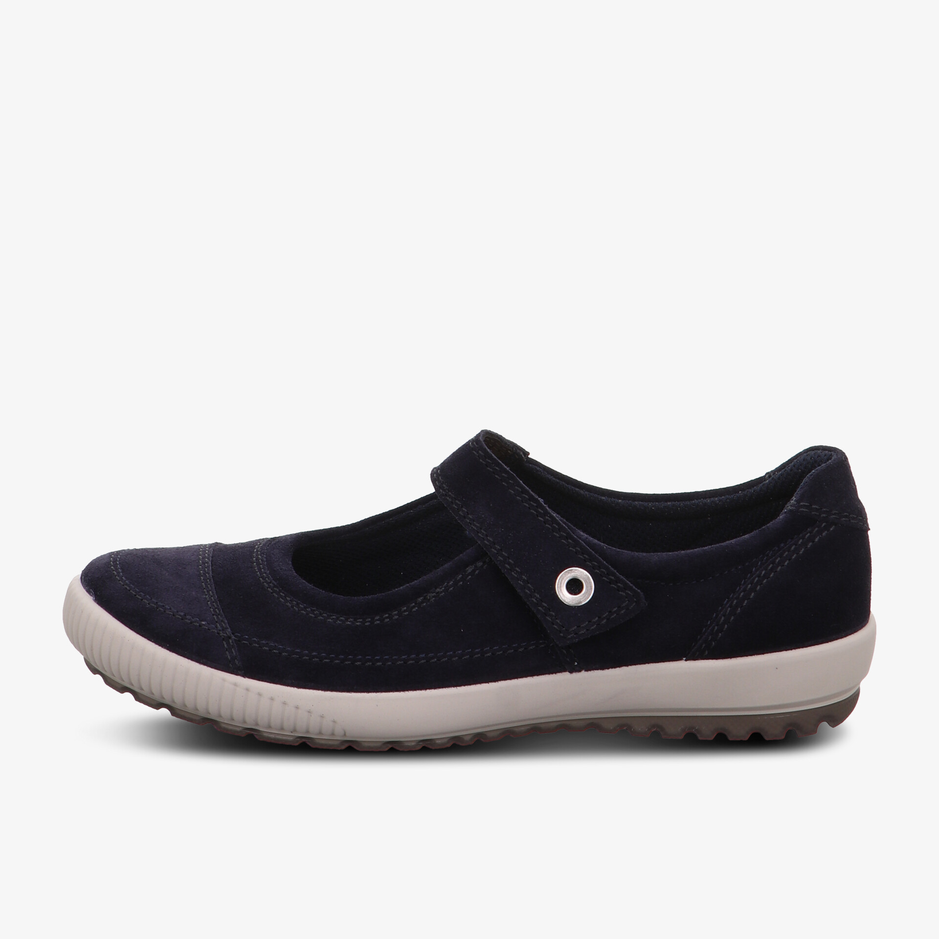 Bequemer und stylischer Schuh mit Klettverschluss und rutschfester Sohle in elegantem Design