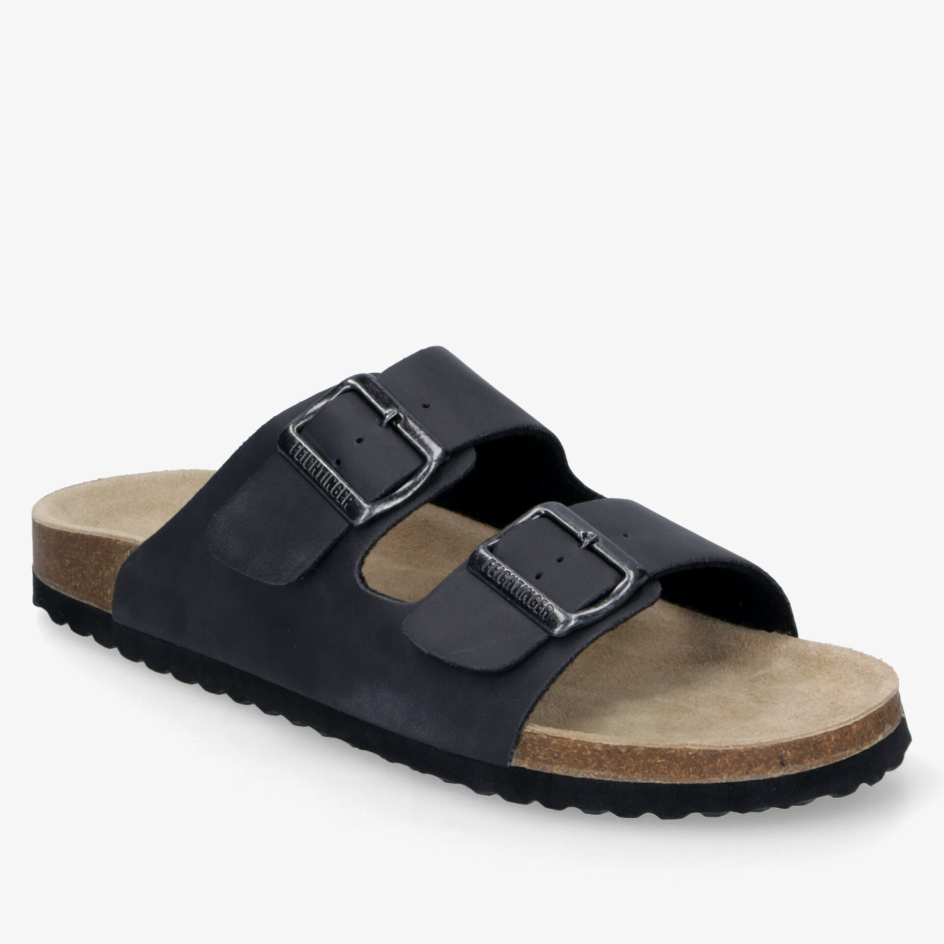 Bequemer Schuh mit zwei verstellbaren Schnallen, weichem Fußbett und rutschfester Sohle für angenehmen Tragekomfort