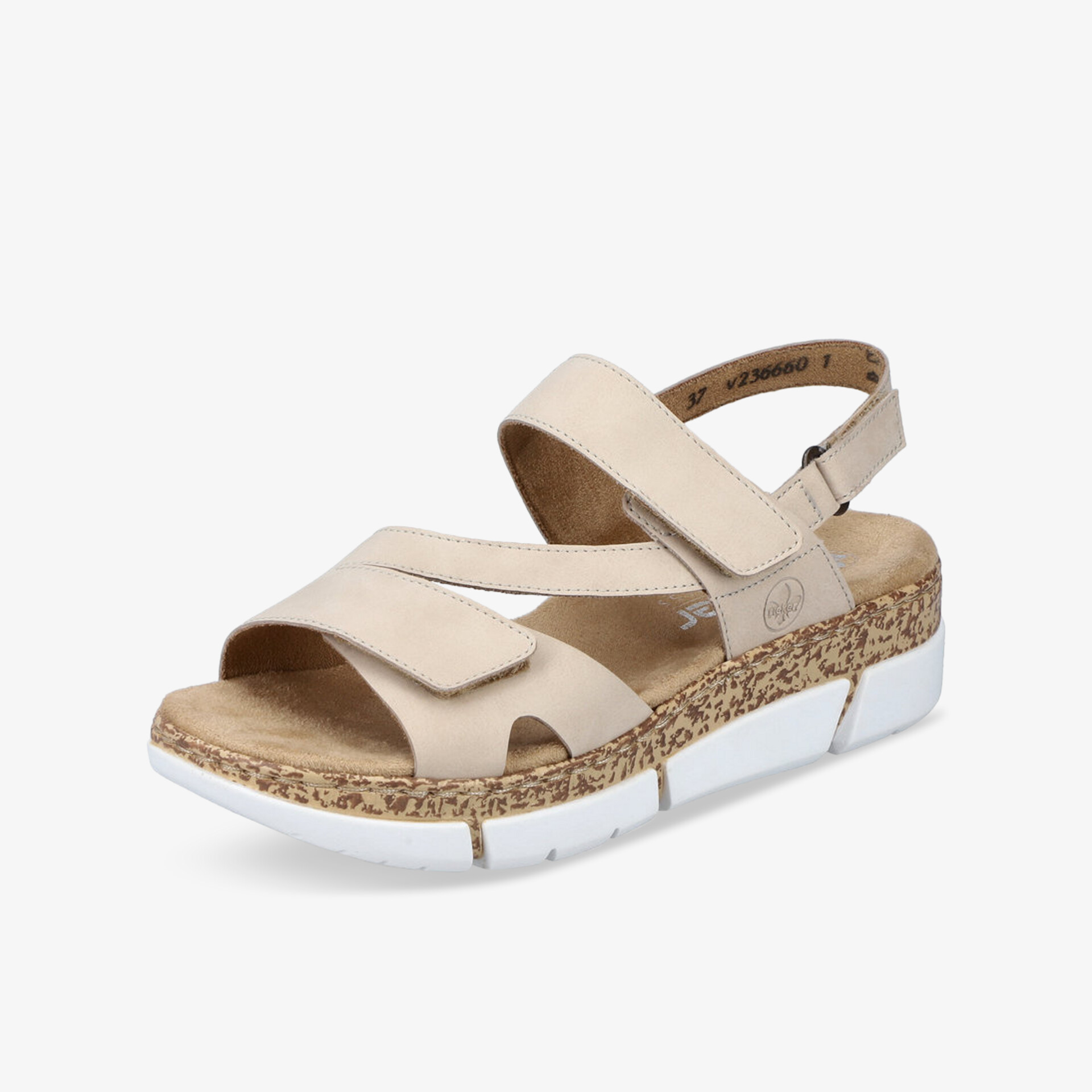 Bequeme Sandale mit verstellbarem Riemen und gepolsterter Sohle für optimalen Tragekomfort