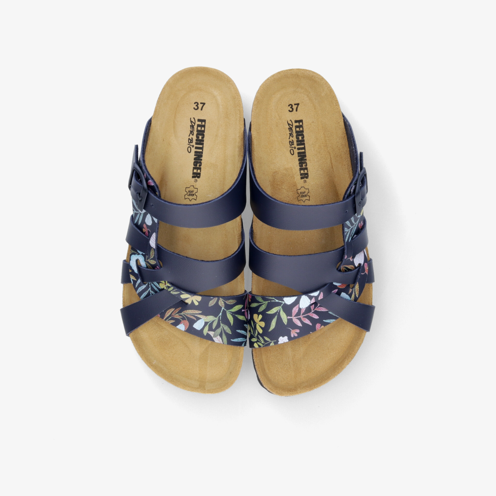 Bequemes Paar Sandalen mit verstellbaren Riemen und gepolstertem Fußbett, ideal für ganztägigen Tragekomfort