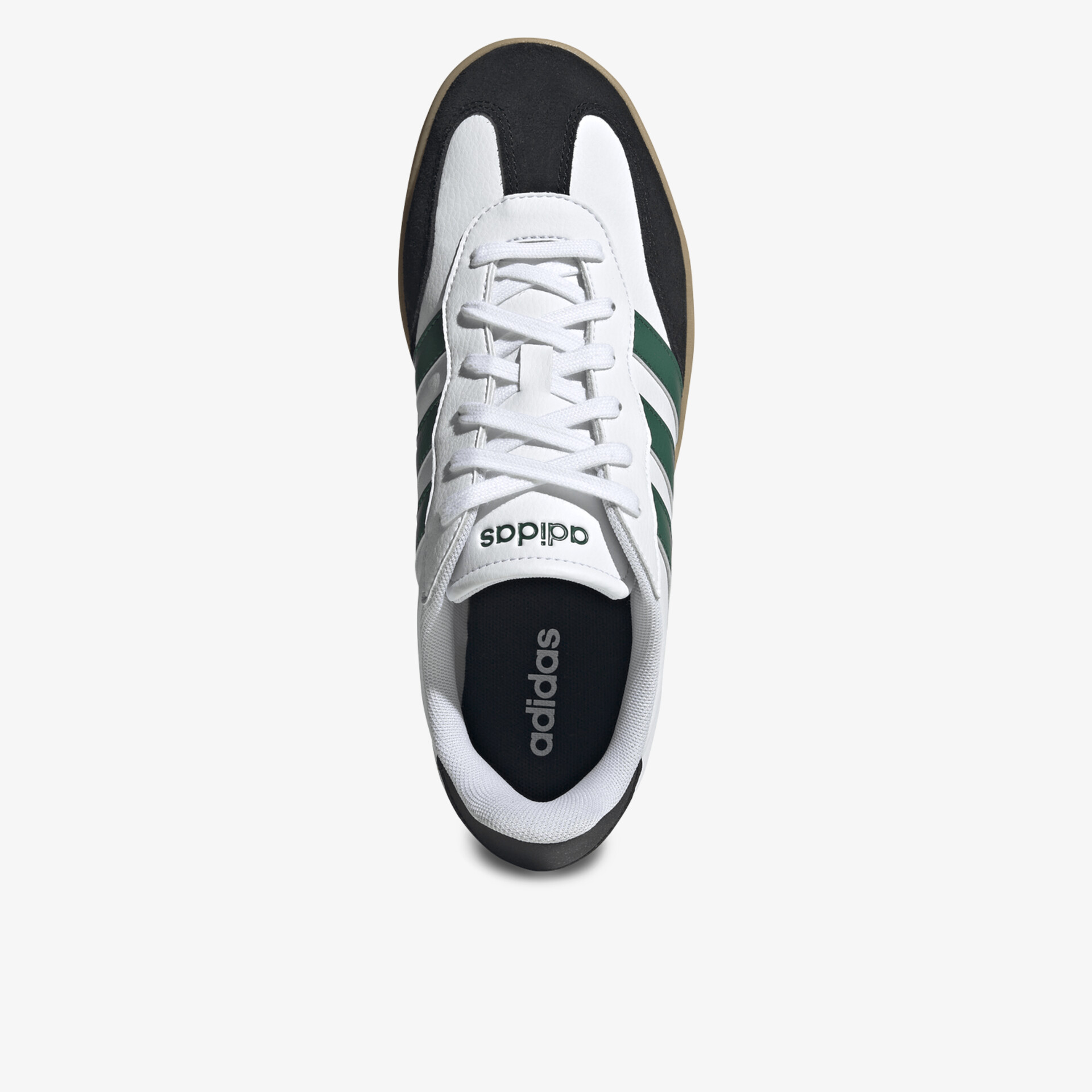 Weiß-grüne Adidas Sneaker in sportlichem, modernem Design mit bequemer Passform und leichter Struktur