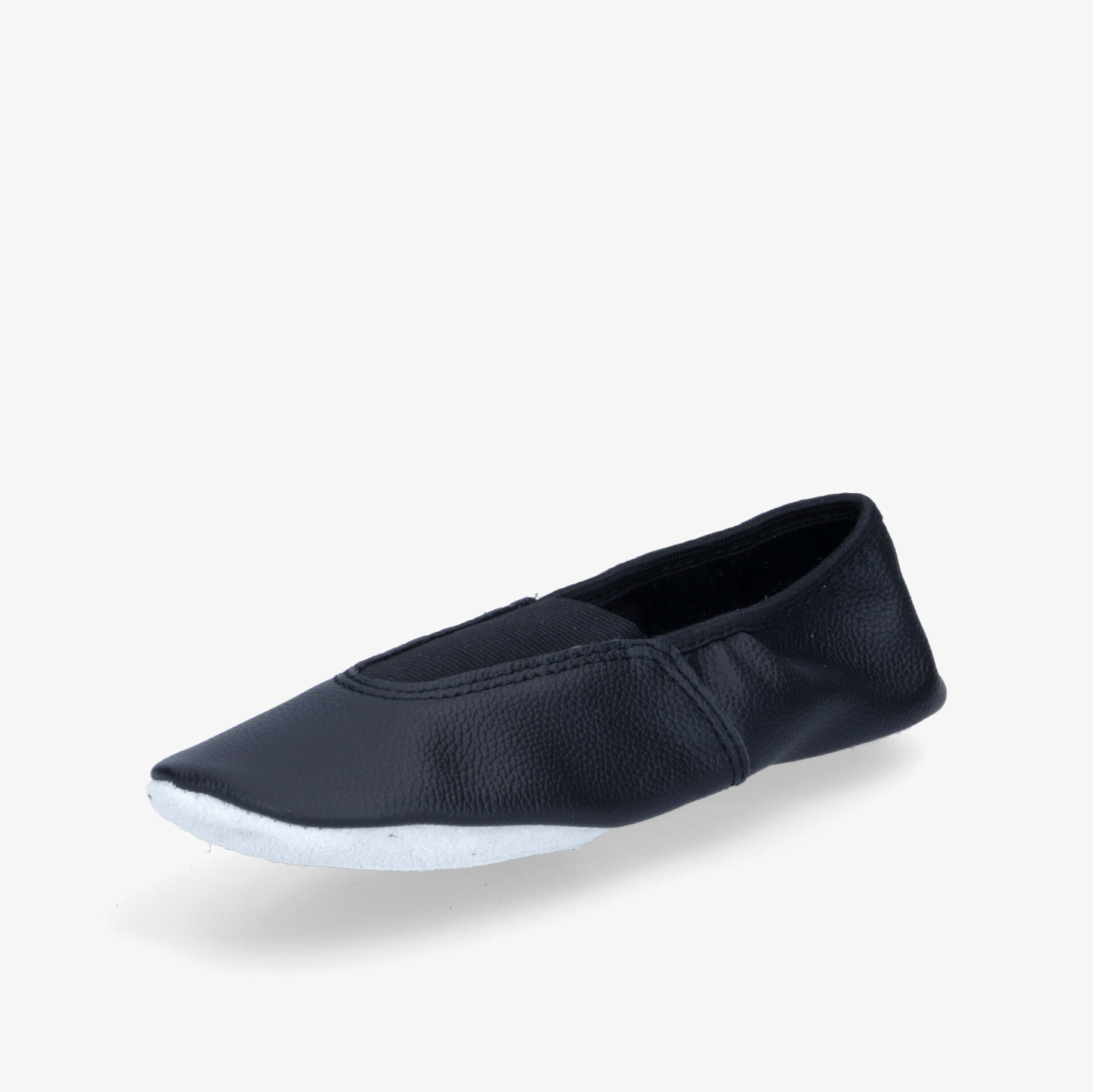 Eleganter und bequemer schwarzer Schuh mit flexibler, leichter Sohle. Perfekt für den Alltag.