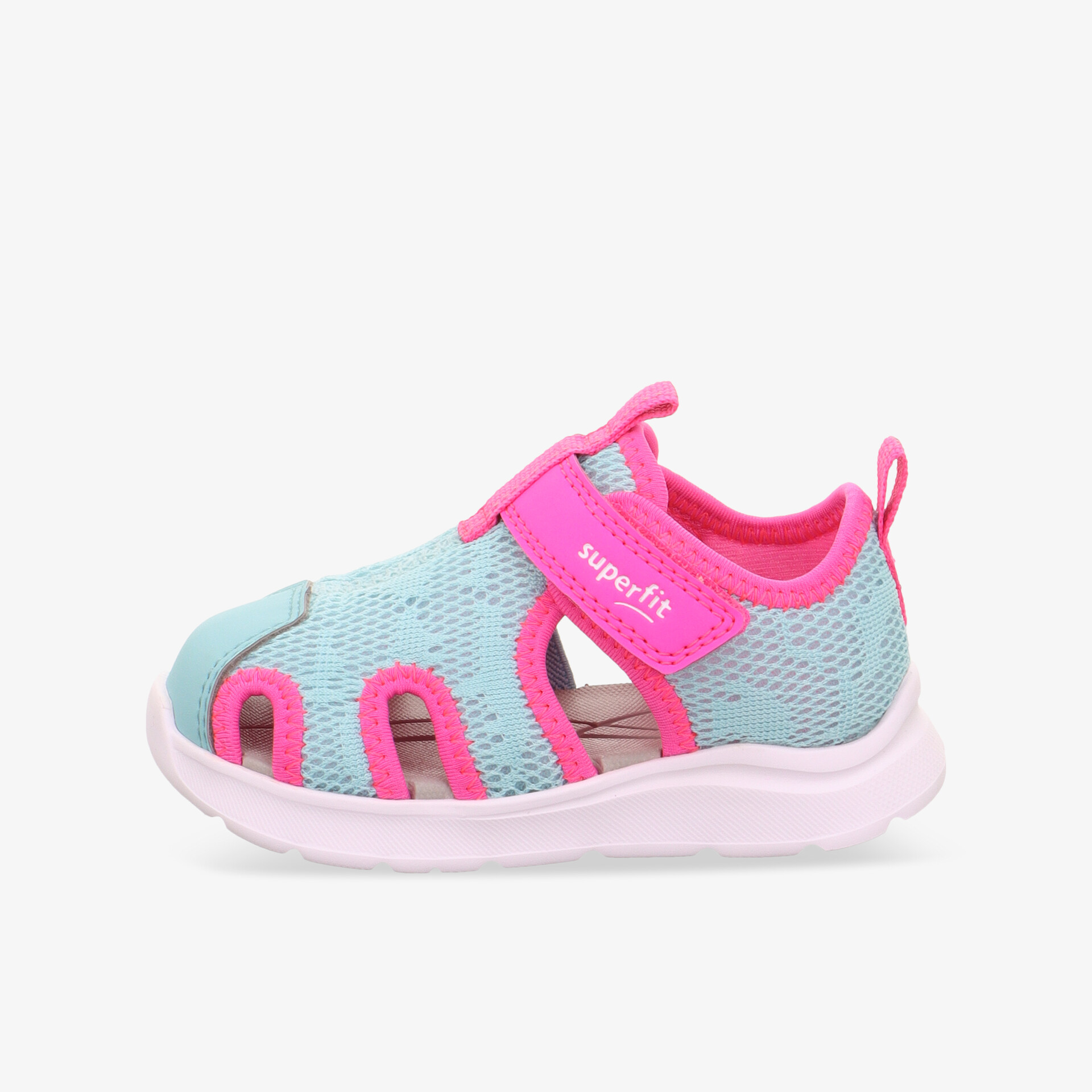 Leichter, atmungsaktiver Kinderschuh mit flexiblem Design, rutschfester Sohle und einfachem Verschluss