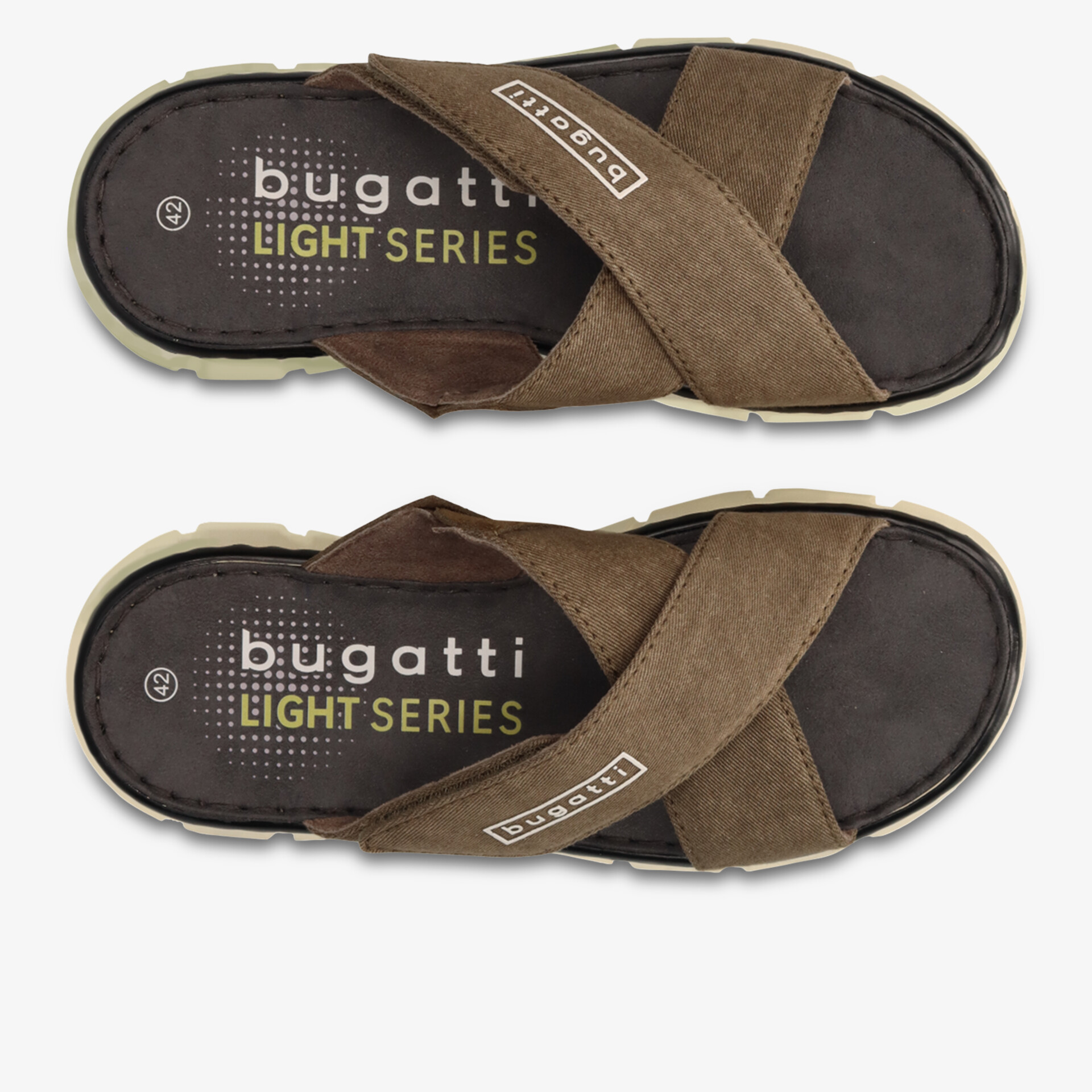 Bequeme, leichte Sandalen von Bugatti mit rutschfester Sohle und robustem Design.