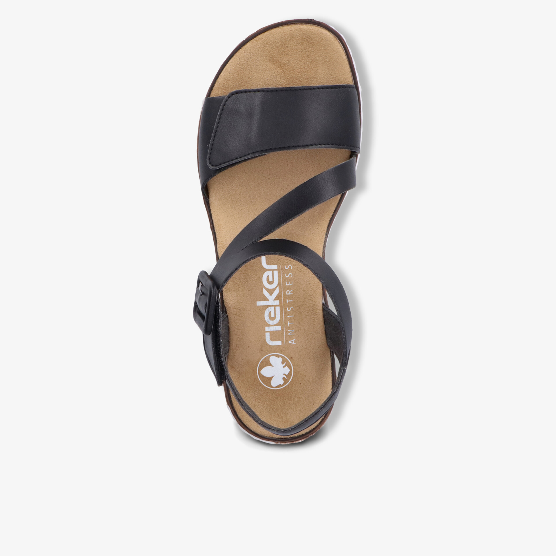 Bequemer Sandale mit verstellbarem Riemen und weicher Polsterung in leichter, offener Ausführung