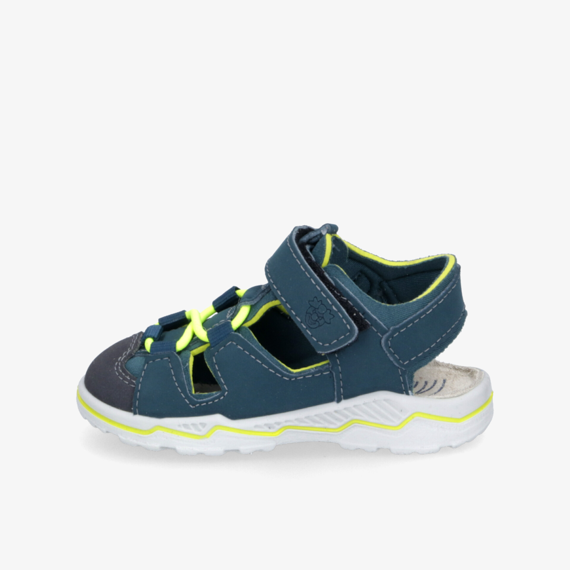 Leichte Kinder-Sandale in Blau mit atmungsaktivem Design und verstellbarem Klettverschluss für optimalen Halt