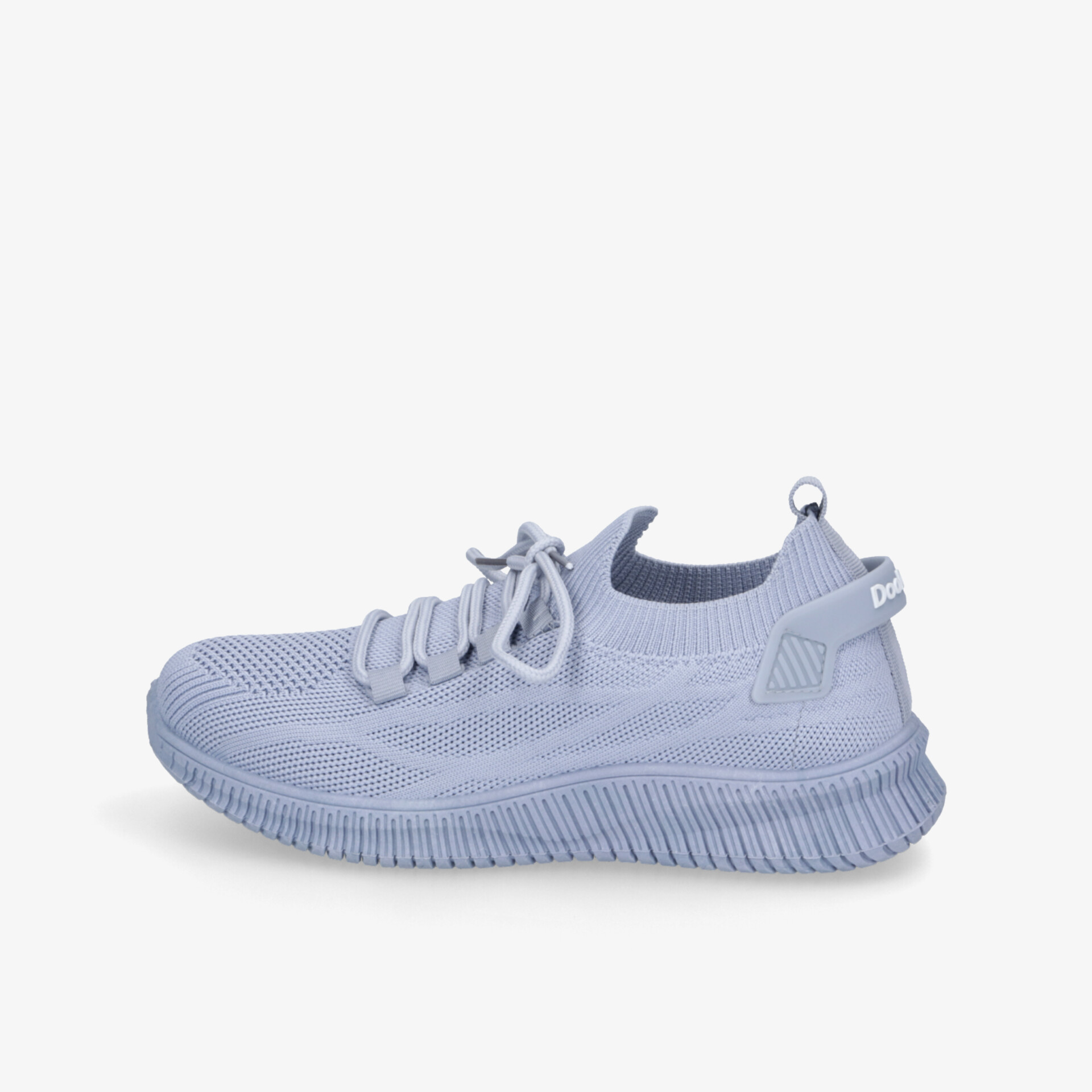 Leichter, atmungsaktiver Strick-Sneaker in Hellblau mit flexibler, rutschfester Sohle und bequemer Passform