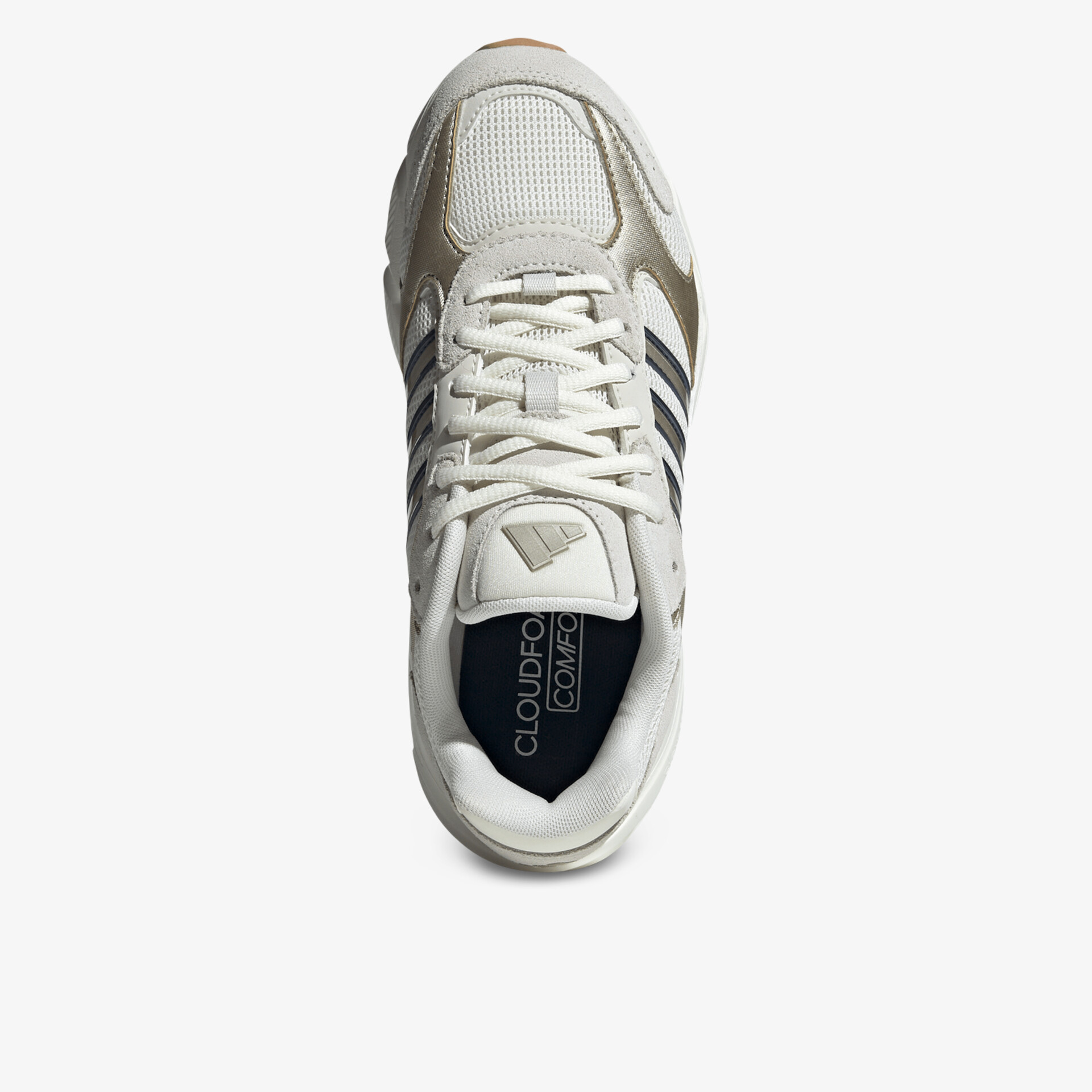 leichter Sneaker mit atmungsaktivem Mesh und bequemer Passform aus der Draufsicht