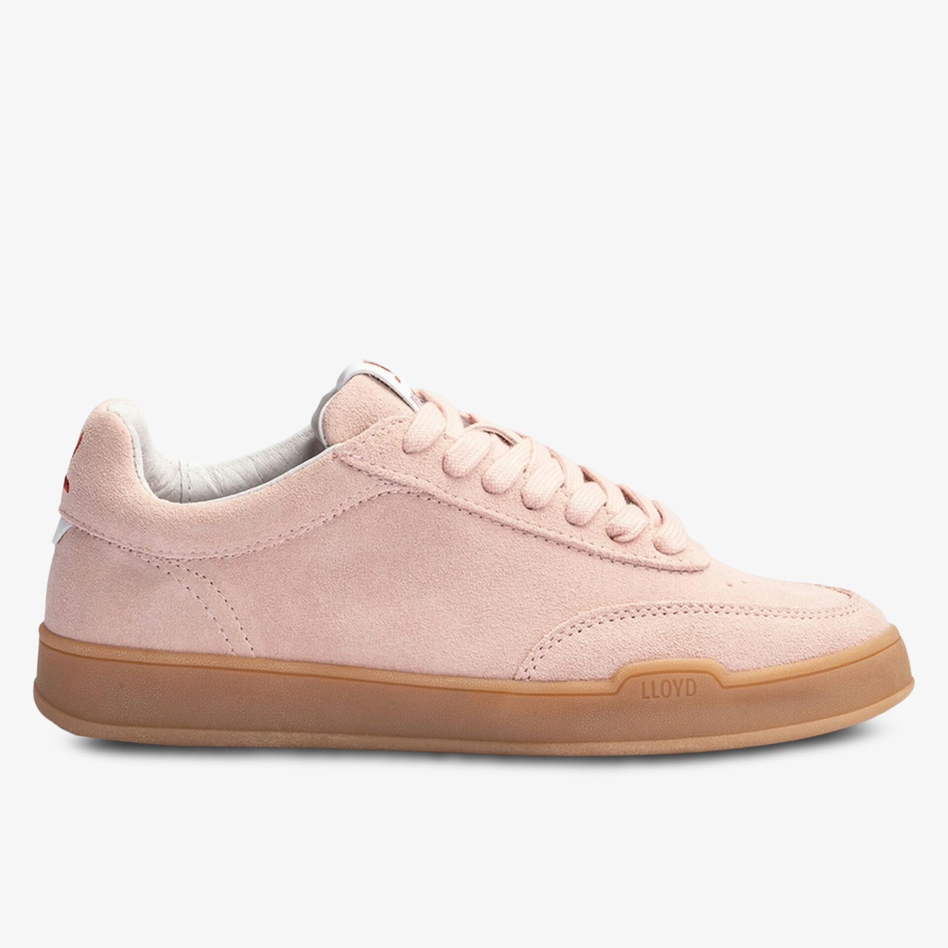 Elegante Sneaker in Rosa mit rutschfester Gummisohle.
