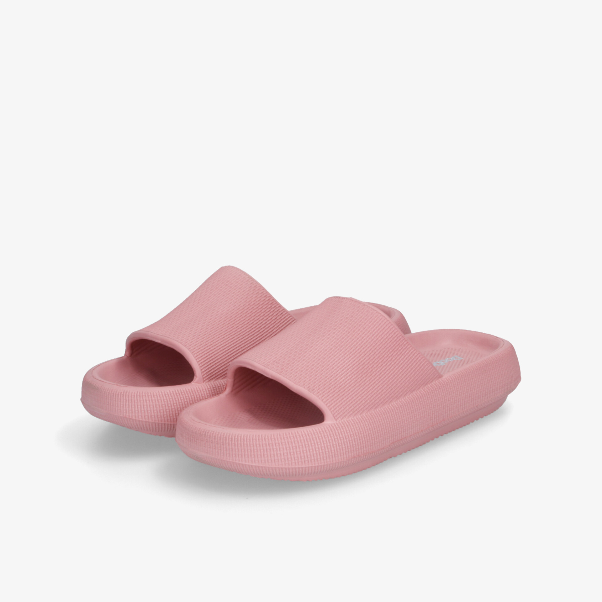 Rosa Badeschuhe als Paar mit offener Vorderseite, wasserfest und rutschfester Sohle, bequem und strapazierfähig