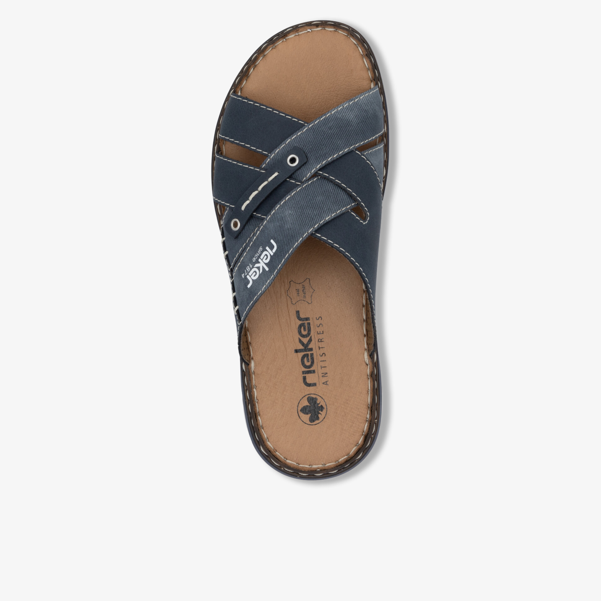 Bequeme und modische Sandale aus hochwertigem Leder mit praktischer Schnalle und rutschfester Sohle