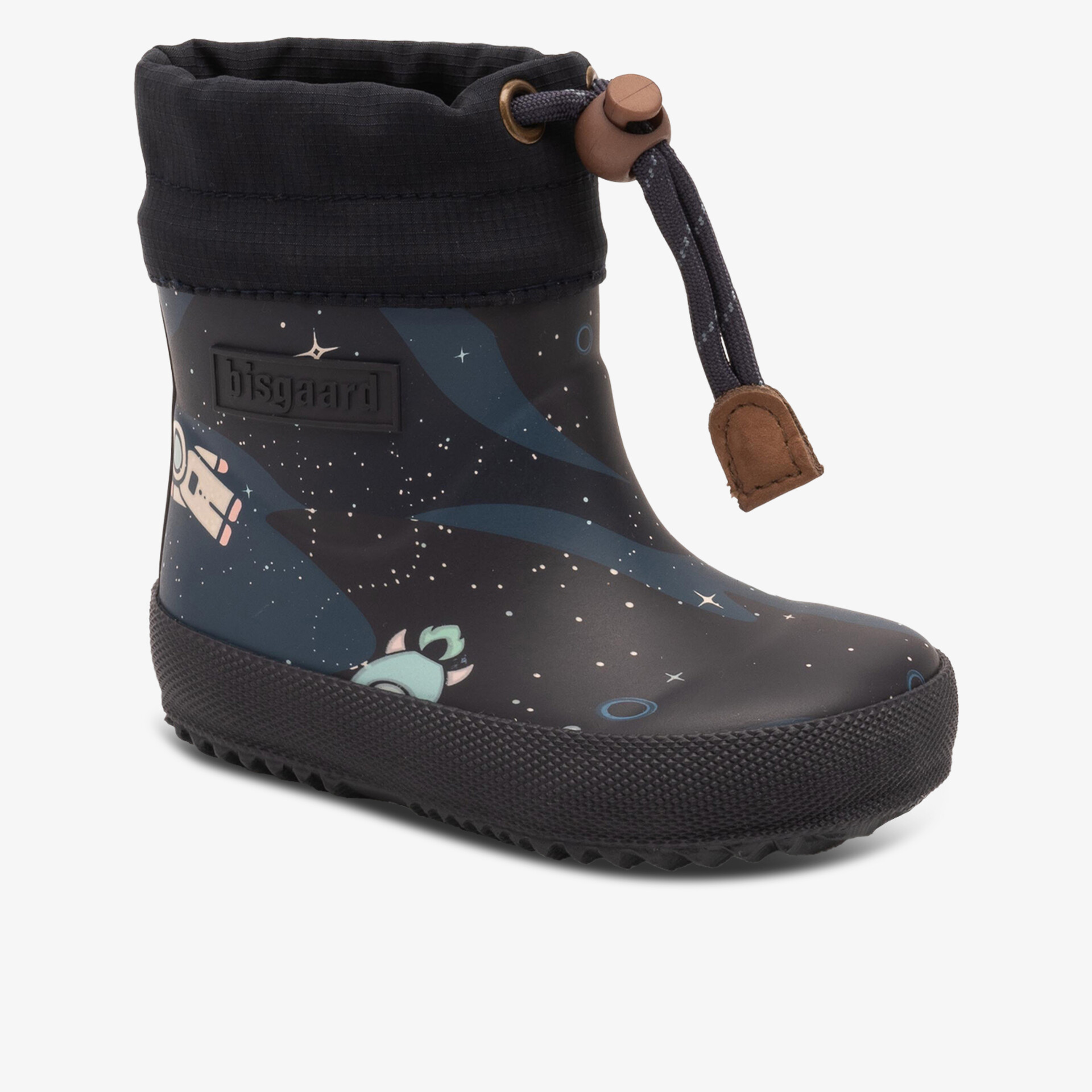 Kinder Winterstiefel mit verstellbarem Kordelzug und griffiger rutschfester Sohle, warm und wasserdicht