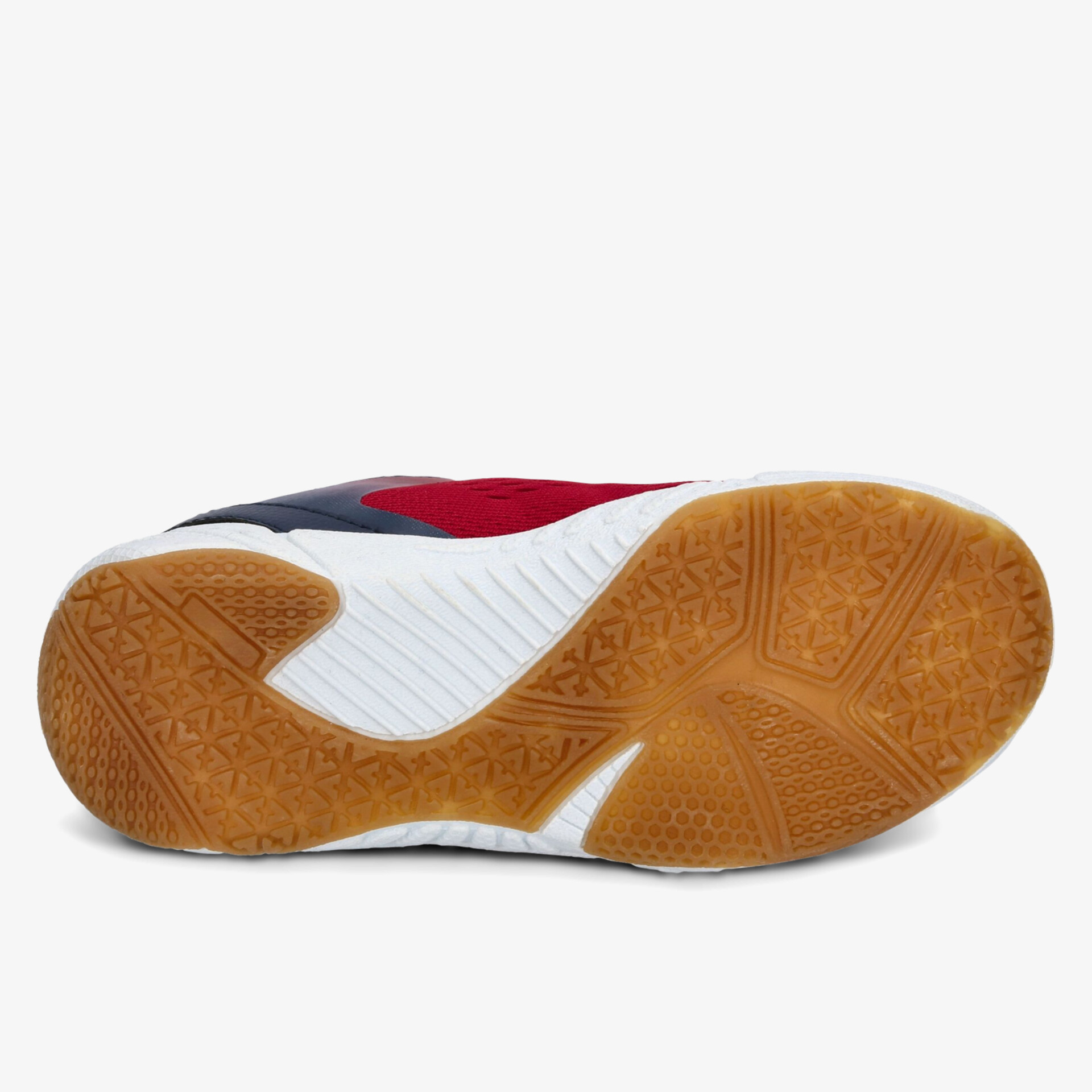 Detailreiche Gummisohle mit rutschfestem Profil für optimalen Halt und Strapazierfähigkeit