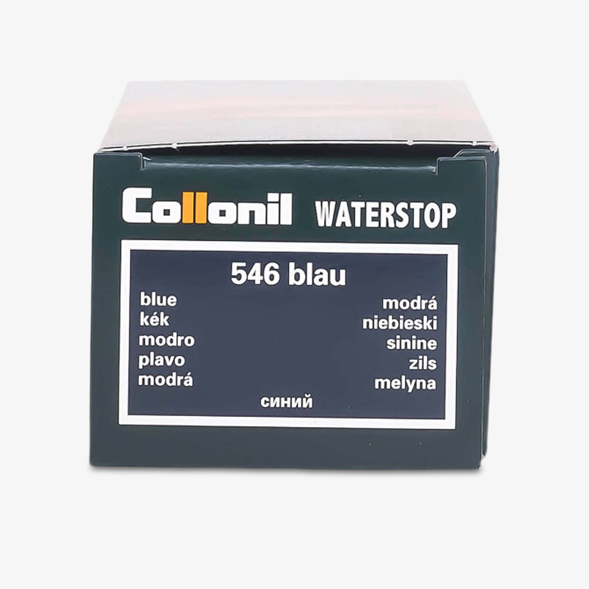 Collonil Waterstop Imprägnierspray in Blau für hervorragenden Schutz und Pflege Ihrer Schuhe.