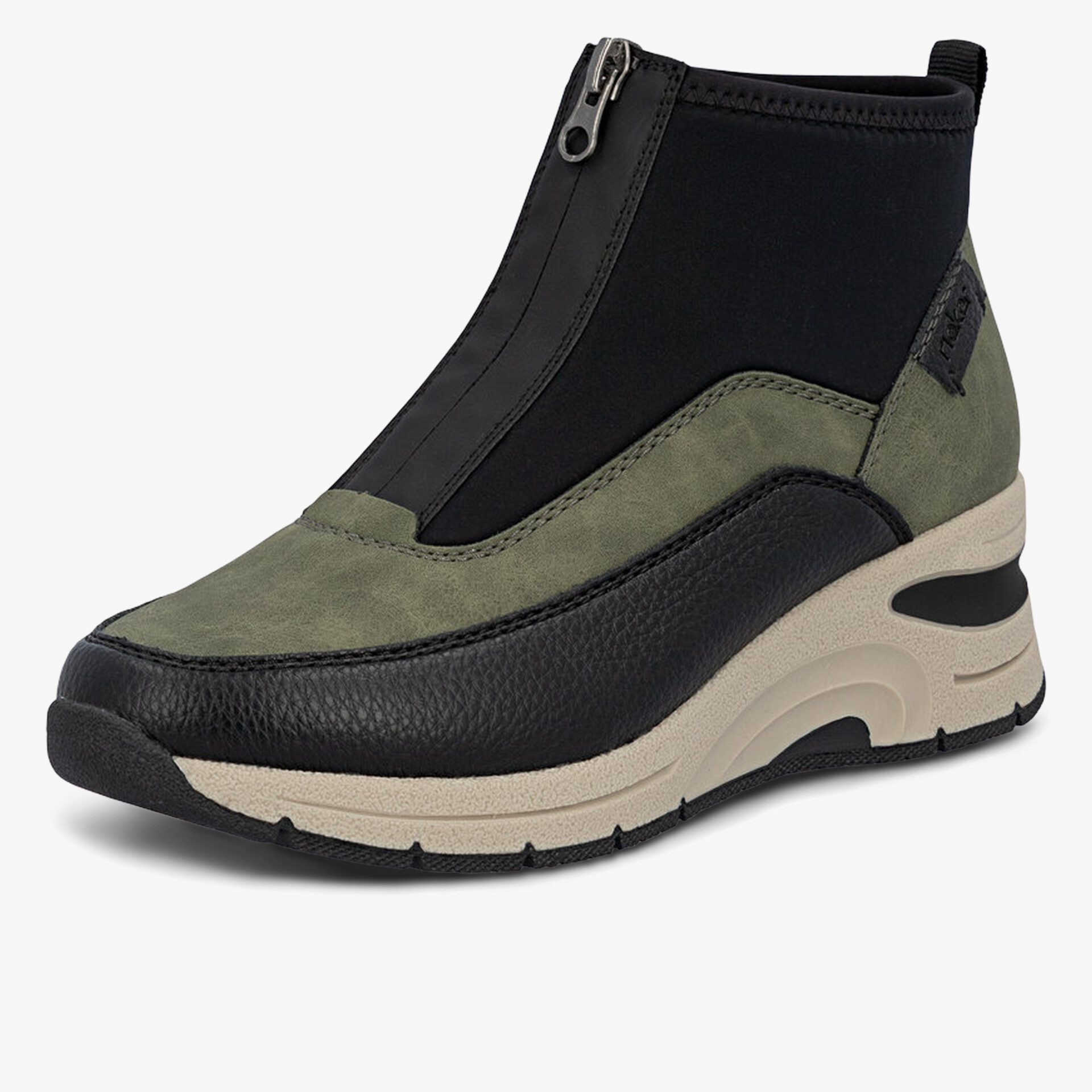 Sportlicher Schuh mit praktischem Reißverschluss und robuster, bequemer Sohle in modernem Design