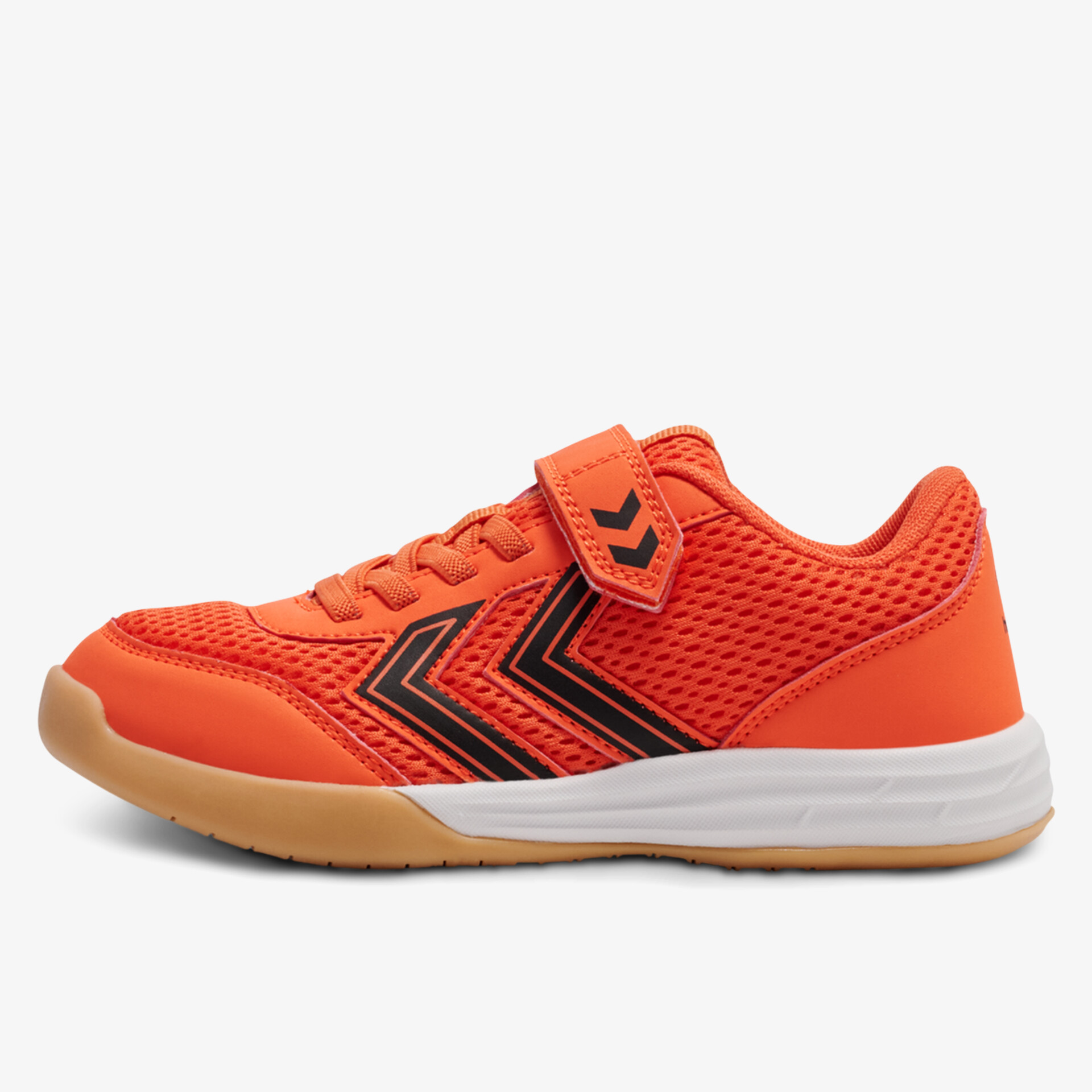 Leichter, atmungsaktiver Sportschuh in Orange mit rutschfester Sohle und flexiblem Design