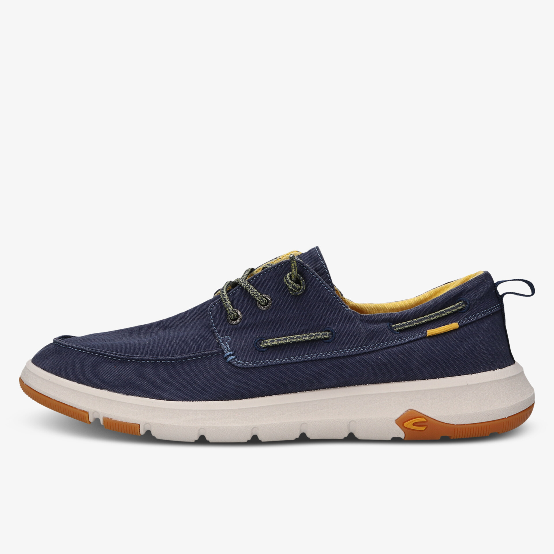 Moderner navy Sneaker mit robuster Sohle und stilvollem Design. Bequemer und langlebiger Schuh für Alltag.