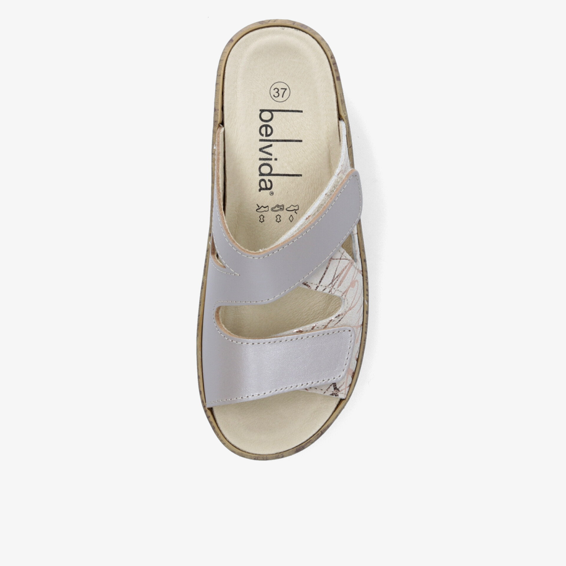 Bequemer Sandalenschuh mit weichem Fußbett und verstellbaren Riemen für optimalen Halt und Komfort