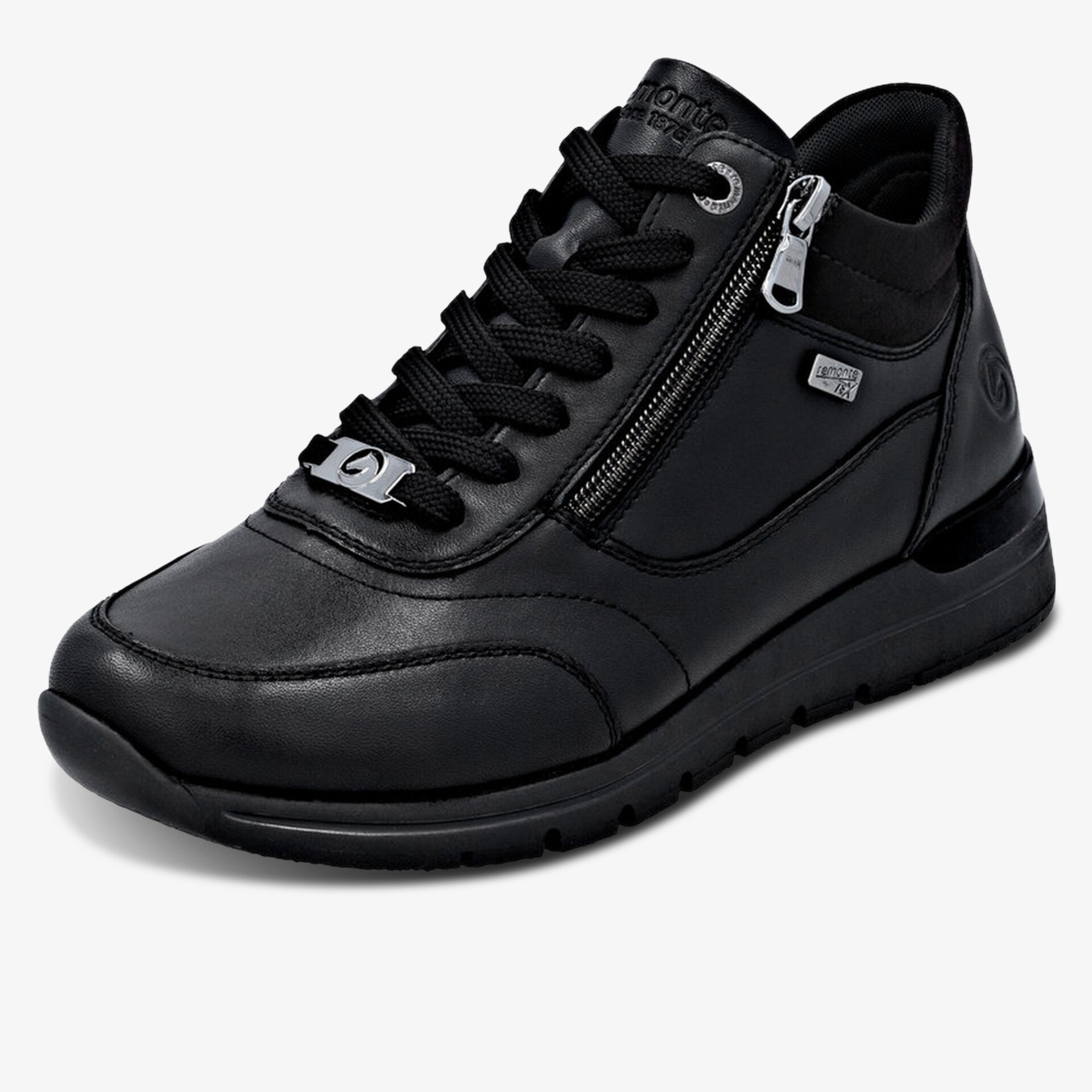 Moderner Sneaker mit komfortabler Passform und praktischem seitlichem Reißverschluss aus hochwertigem Material