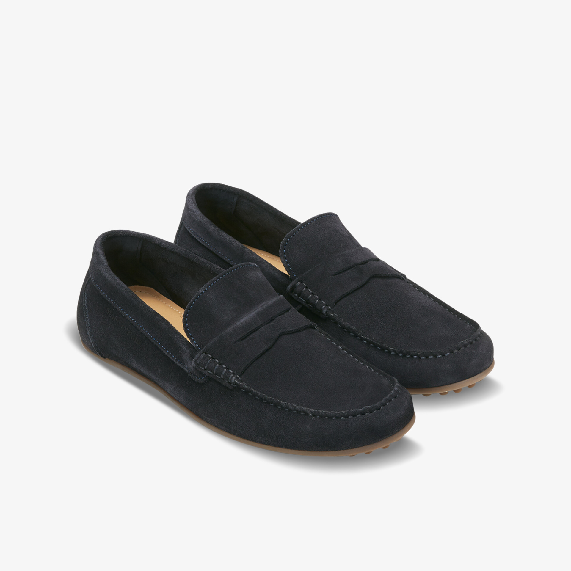 Elegante schwarze Mokassins mit hochwertiger Verarbeitung und rutschfester Sohle für komfortablen Stil.