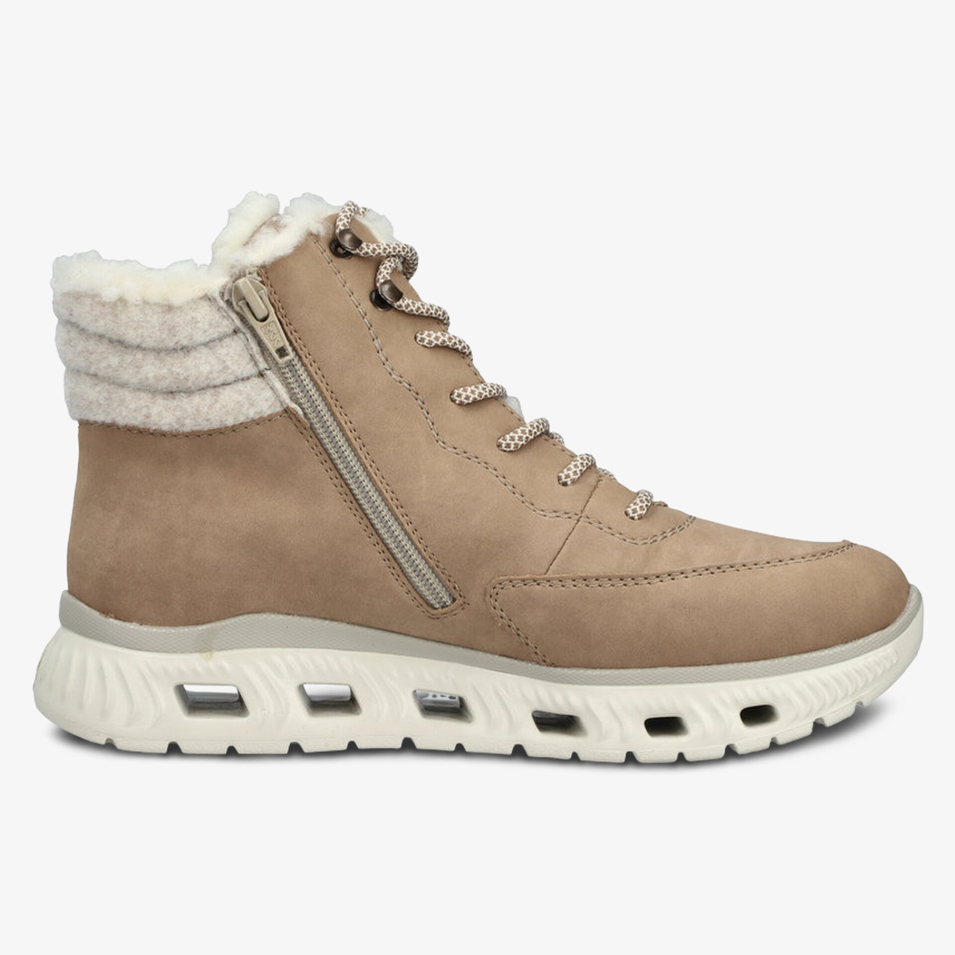Warmer Winterstiefel mit weichem Fellfutter, praktischem Reißverschluss und rutschfester Sohle für optimalen Komfort
