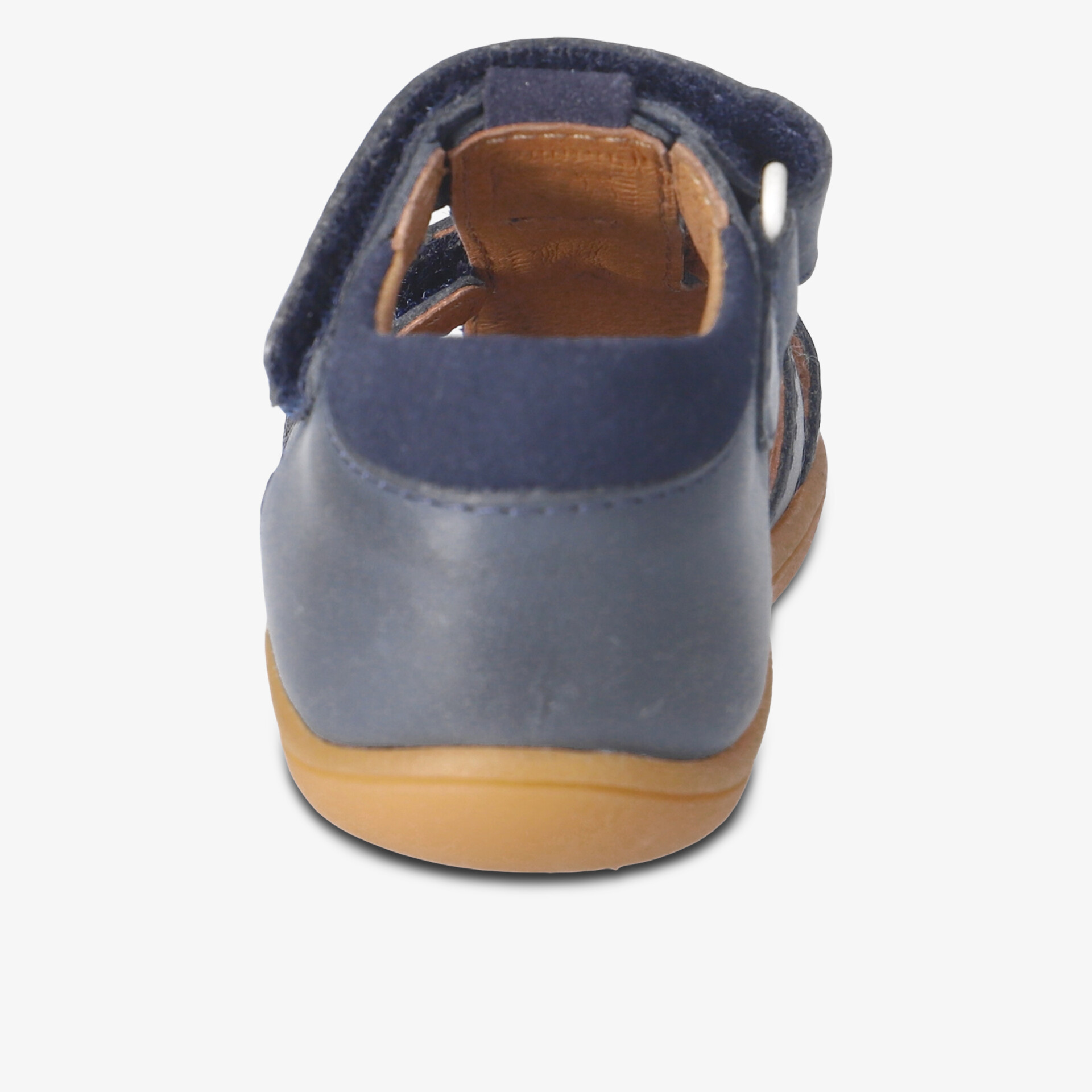 Robuster bequemer Schuh mit atmungsaktivem Material und rutschfester Sohle, Rückansicht