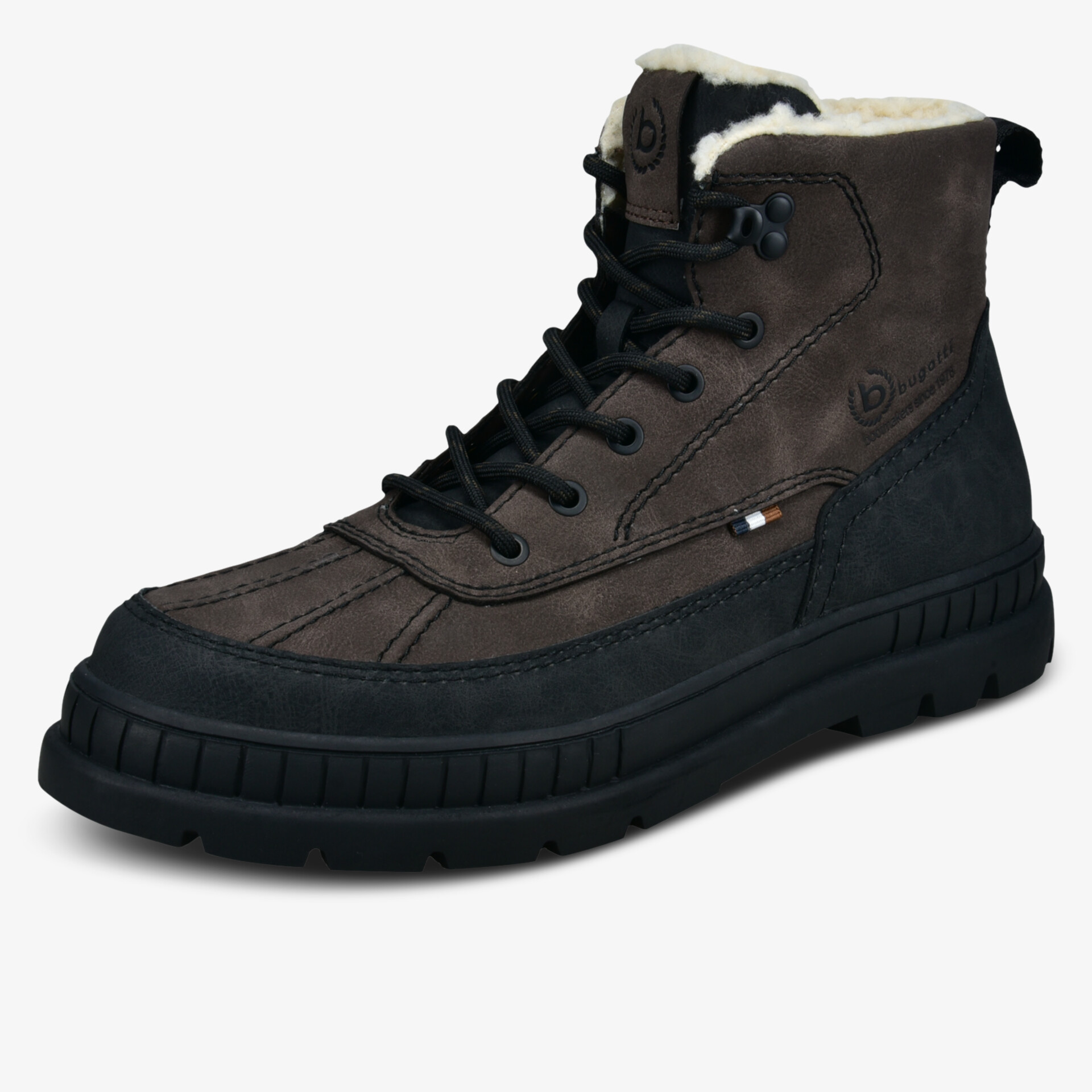 Warmer und robuster Winterstiefel mit profilierter Gummisohle und komfortabler Passform