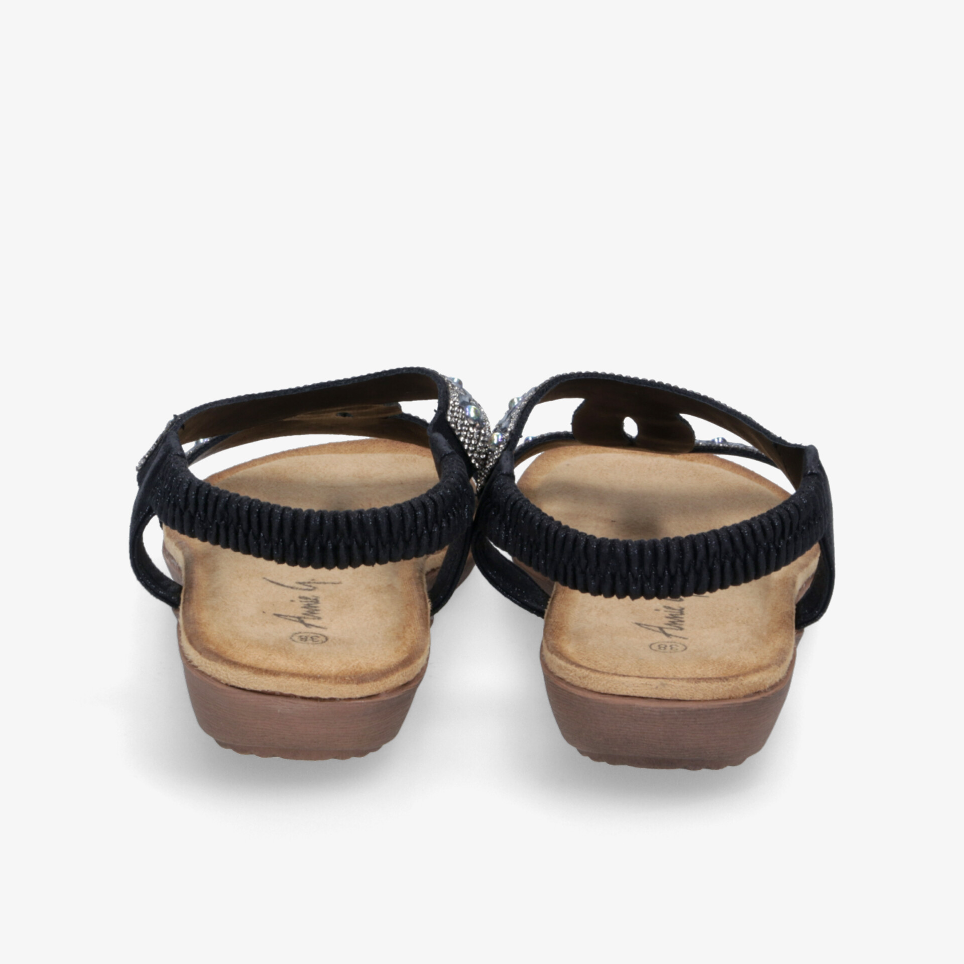 Bequeme Sandalen mit gepolsterter Innensohle und stabilem Fersenriemen, ideale leichte Sommerschuhe