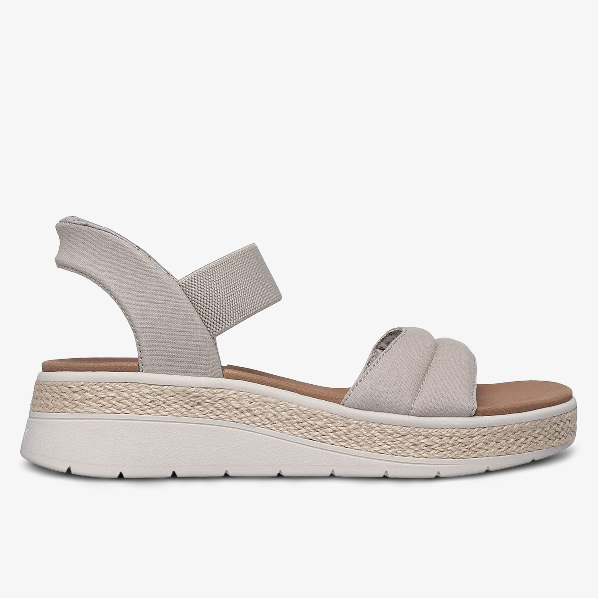 Bequeme Sandale mit elastischen Riemen und modischem Design für den täglichen Gebrauch.
