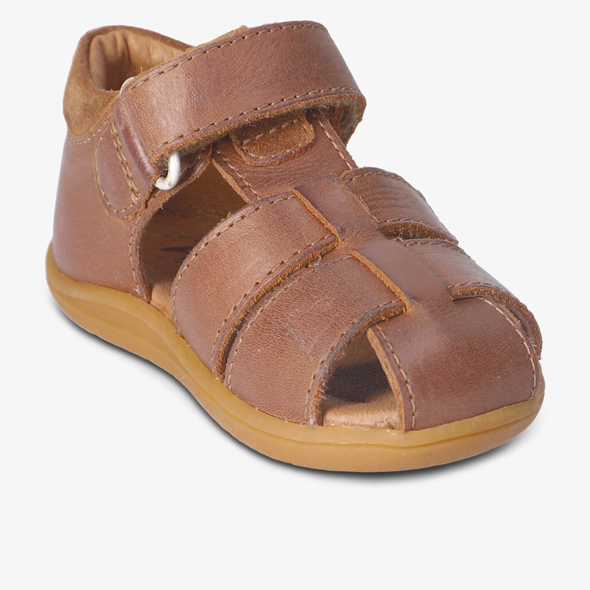 Weiche Leder-Sandalen mit verstellbarem Klettverschluss für bequemen Halt und hohen Tragekomfort